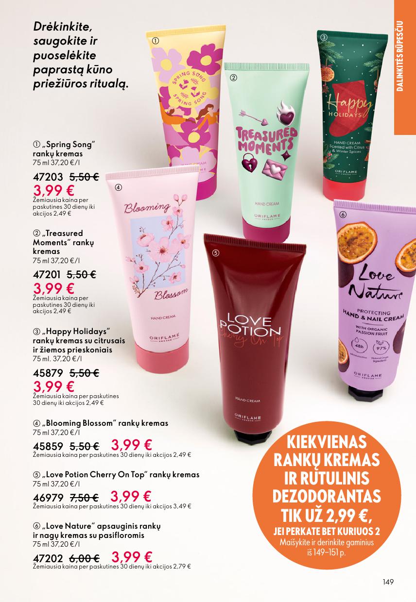 Naujas ORIFLAME katalogas galioja 2026.05.13 - 2026.06.02