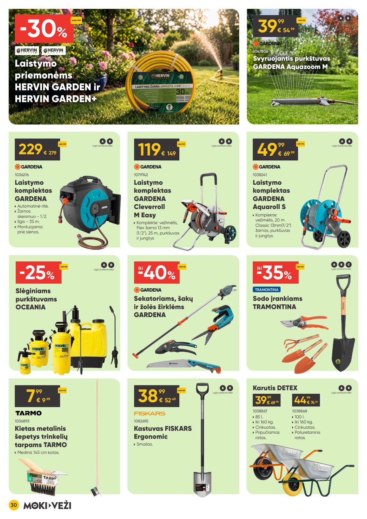Naujas MOKI VEŽI akcijų ir nuolaidų leidinys Nr.5 2026.04.30 iki 2026.05.26