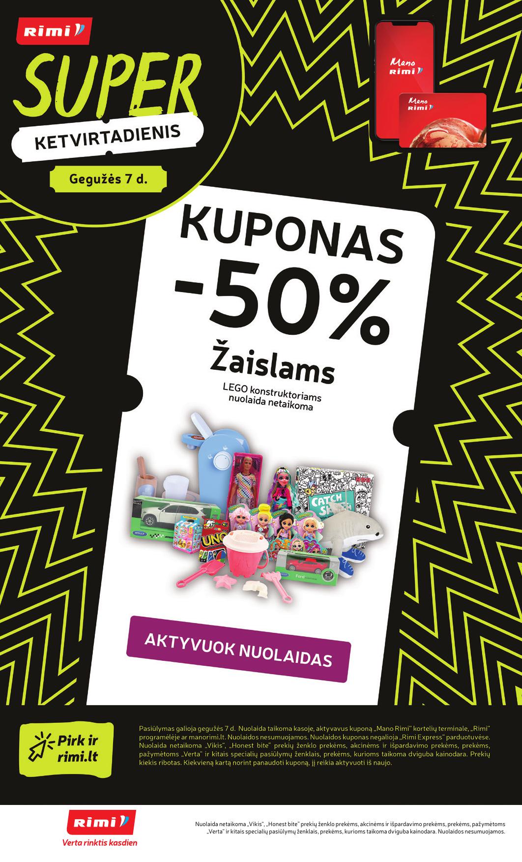 Naujausias RIMI kaininis katalogas 2026.05.05 - 2026.05.11