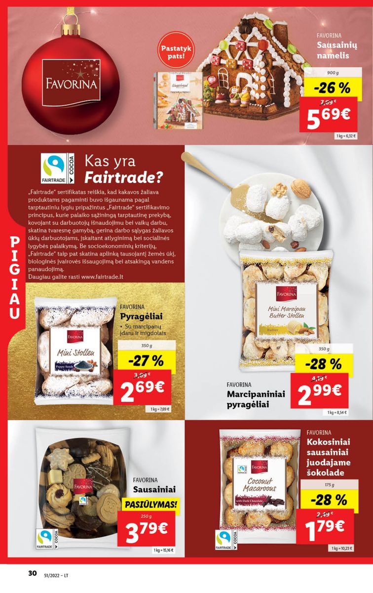 Naujausias LIDL kaininis katalogas 2022.12.19 - 2022.12.25