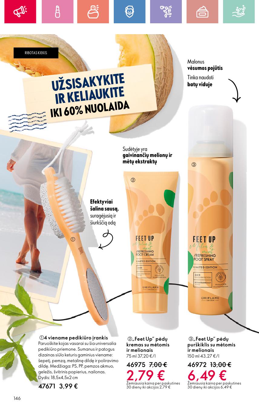 Naujas ORIFLAME katalogas galioja 2025.06.22 - 2025.07.12