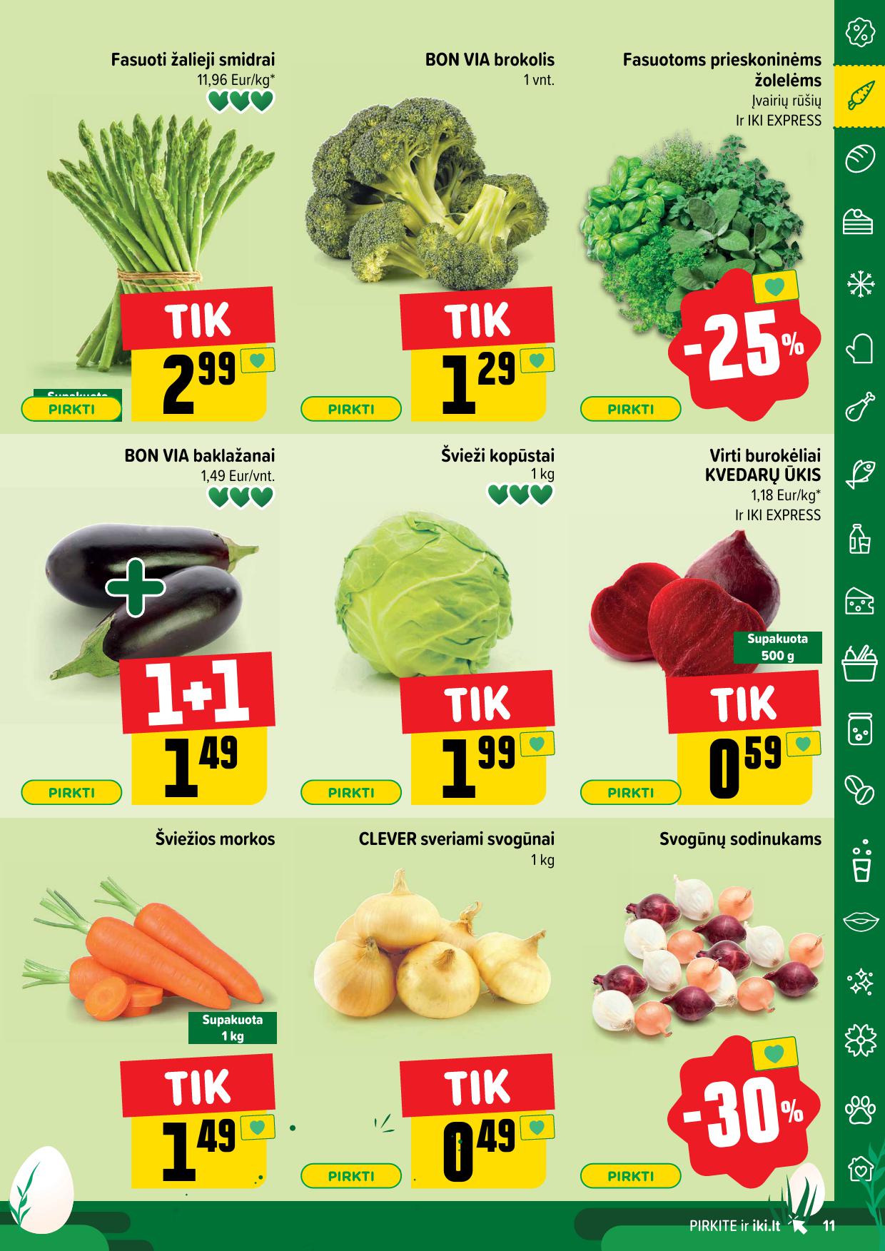 Naujausias IKI kaininis katalogas 2025.03.24 - 2025.03.30