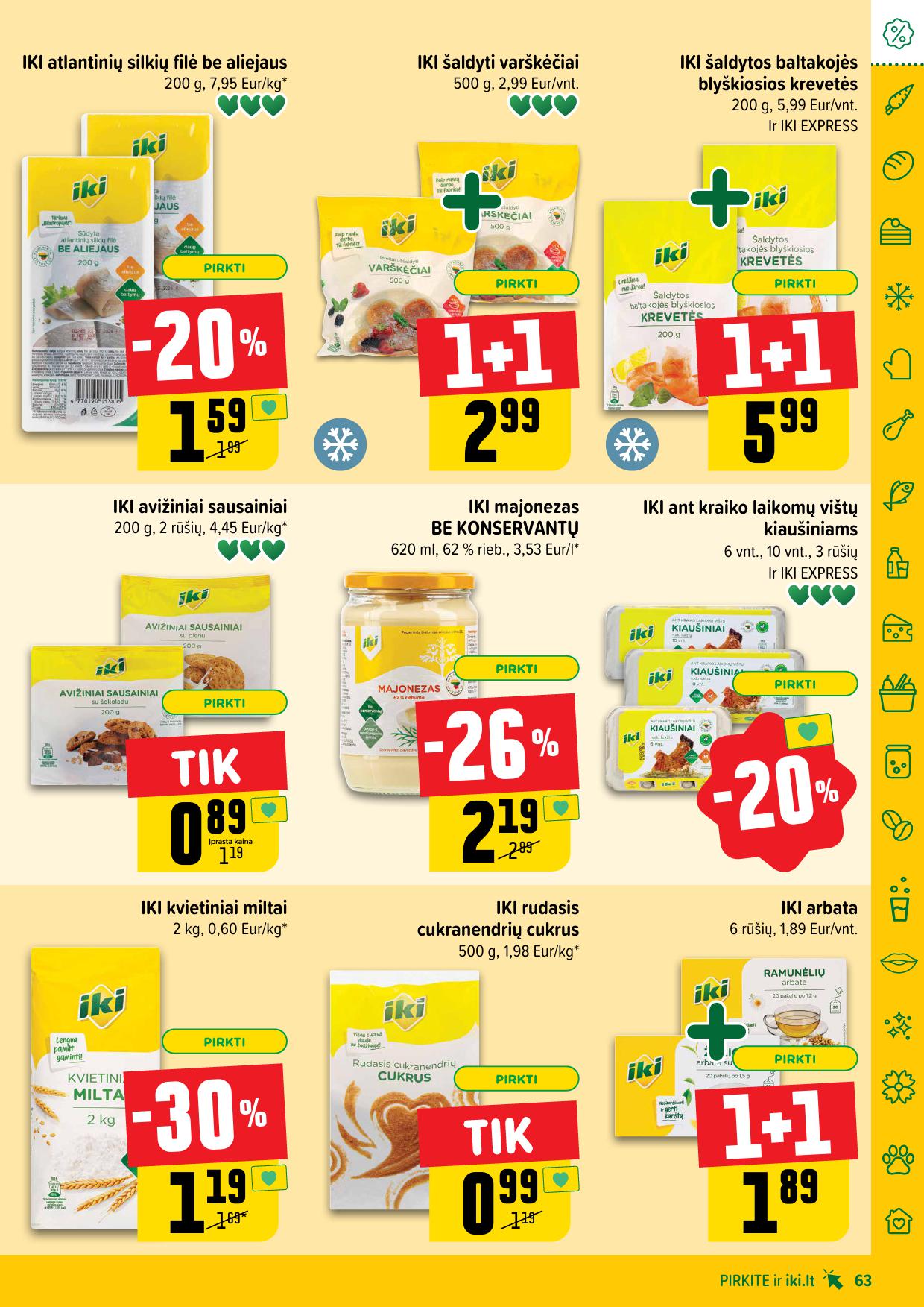 Naujausias IKI kaininis katalogas 2025.01.27 - 2025.02.02