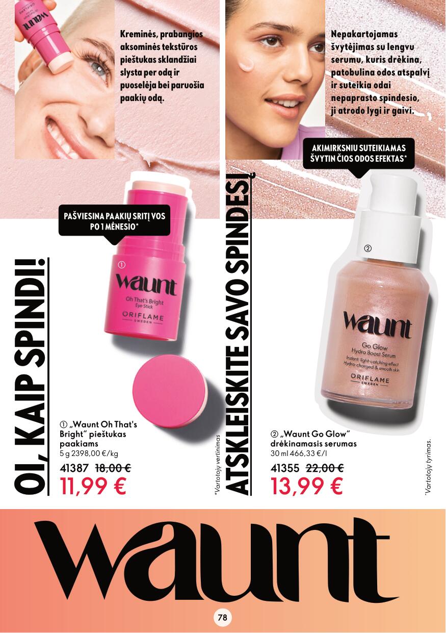 ORIFLAME katalogas galioja 2023.03.15 - 2023.04.04
