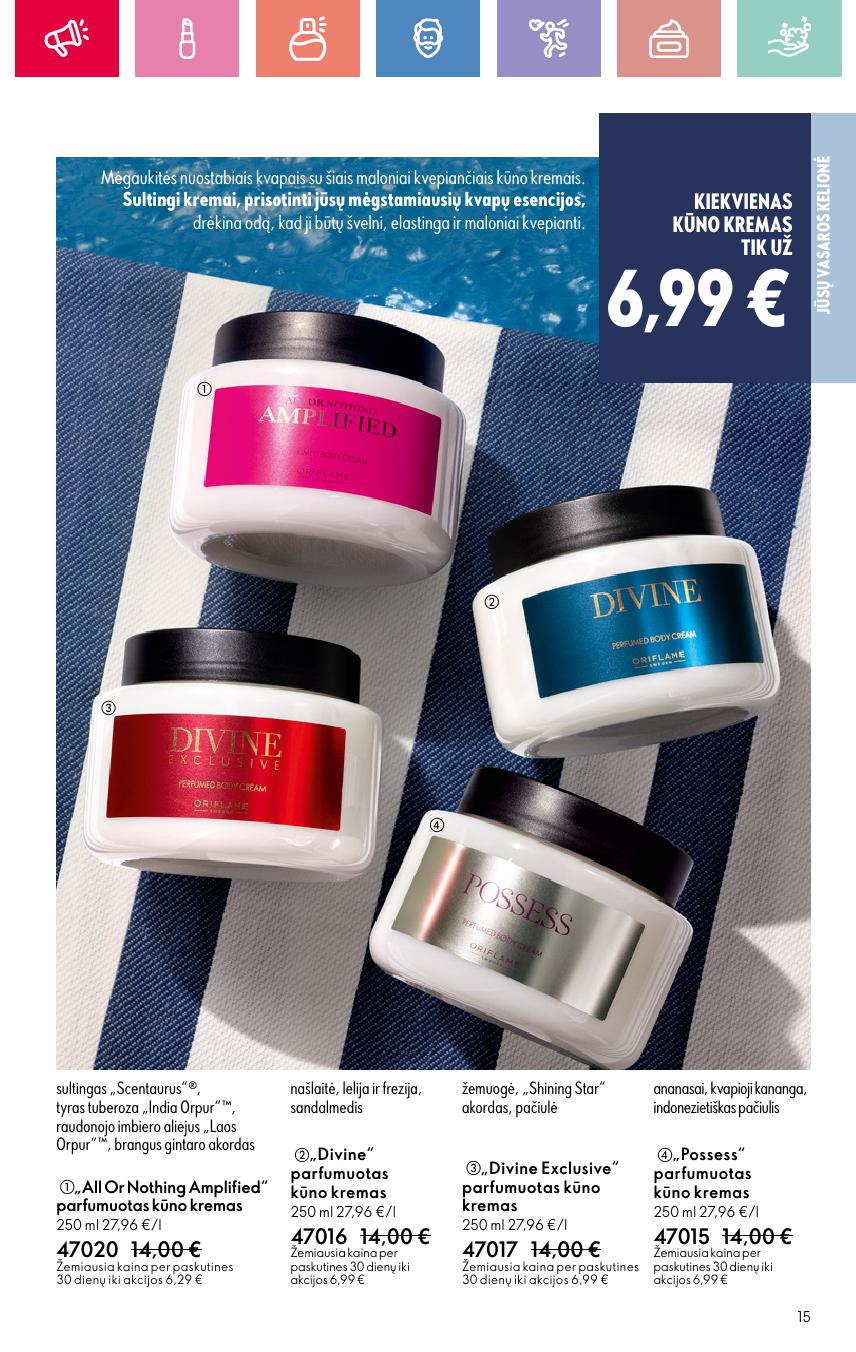 Naujas ORIFLAME katalogas galioja 2025.06.22 - 2025.07.12