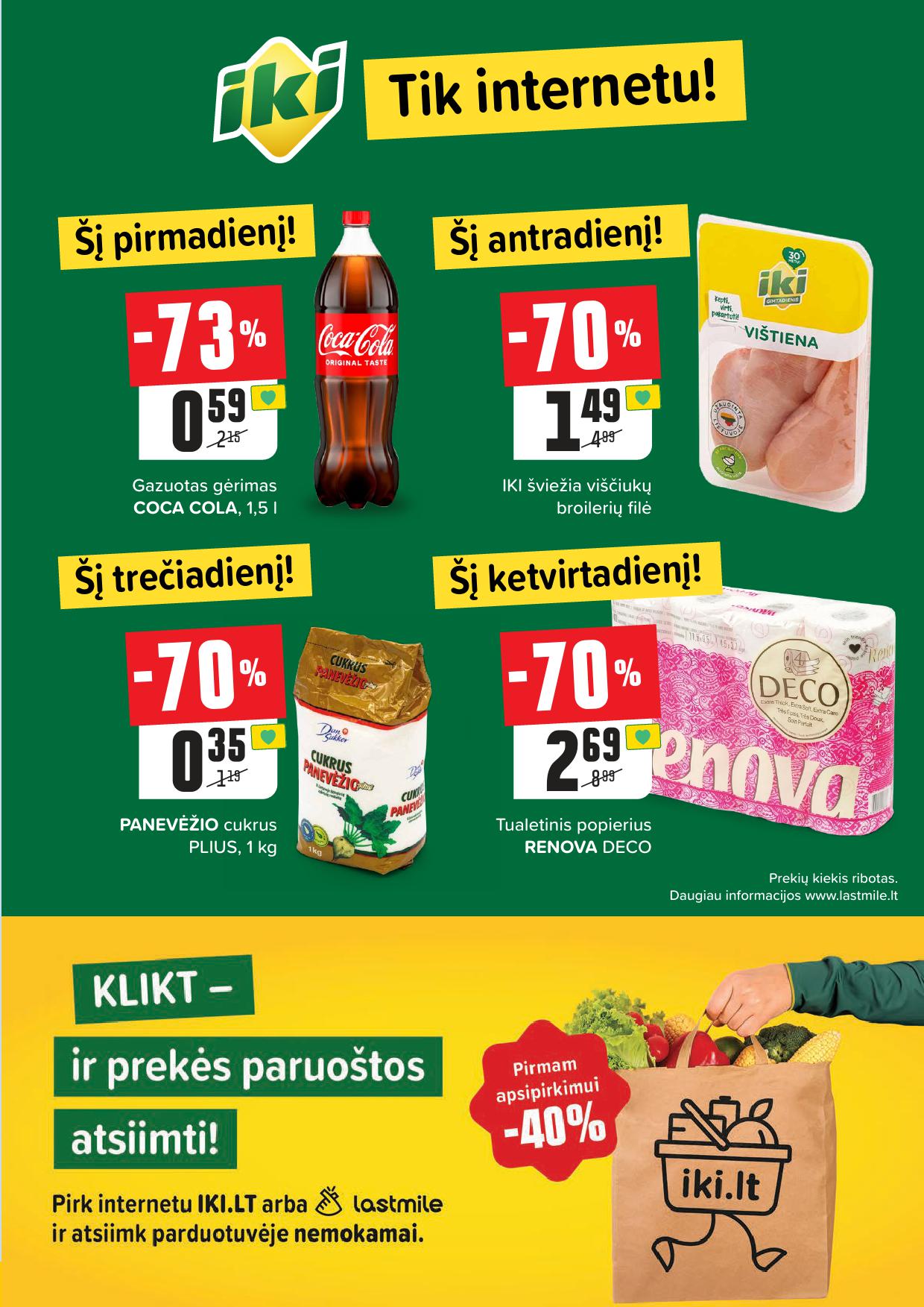 Naujausias IKI kaininis katalogas 2024.07.08 - 2024.07.14