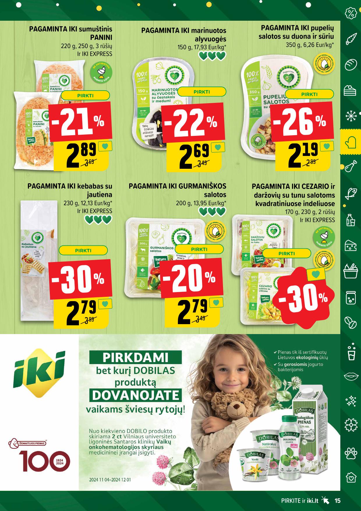 Naujausias IKI kaininis katalogas 2024.11.25 - 2024.12.01