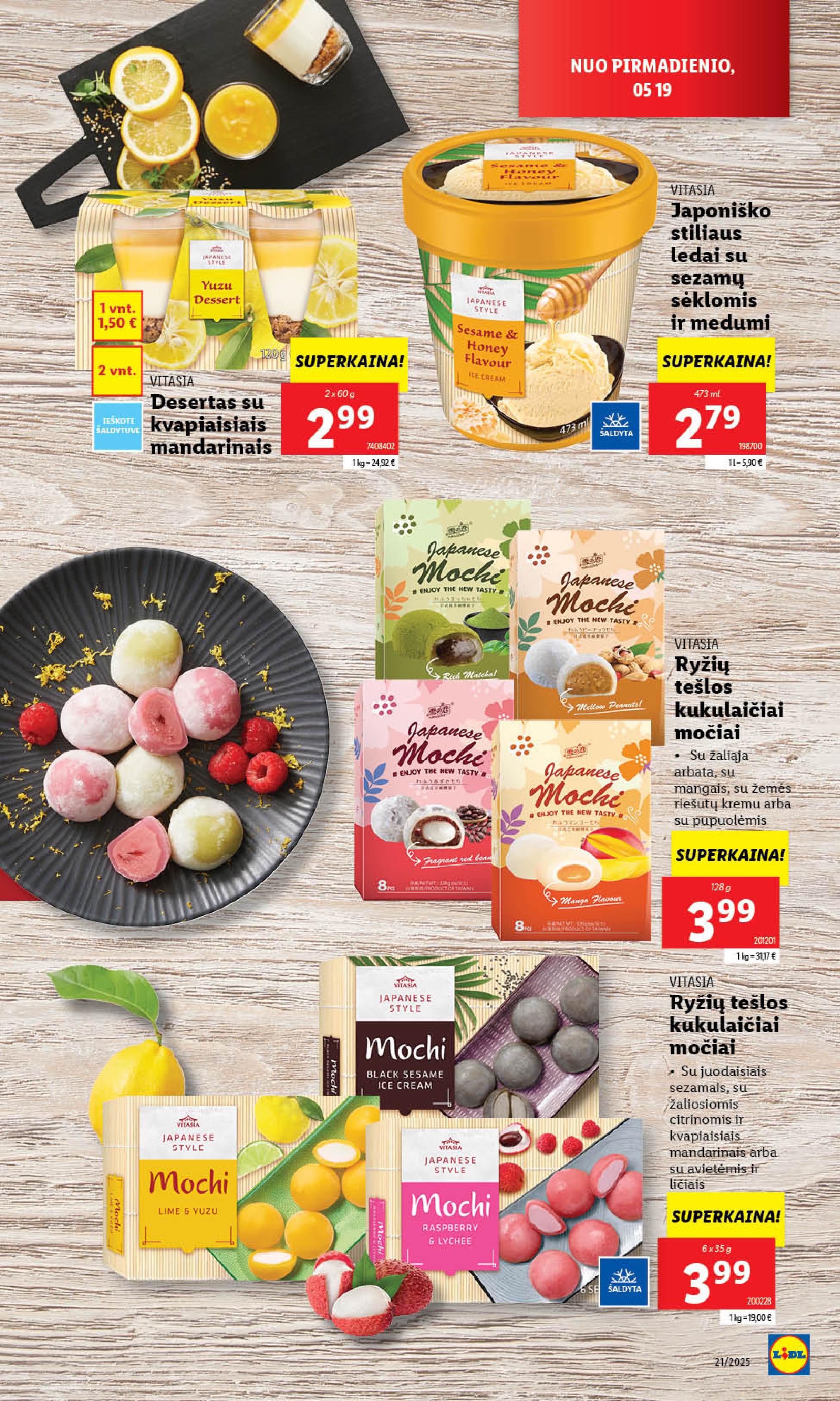 Naujausias LIDL kaininis katalogas 2025.05.19 - 2025.05.25