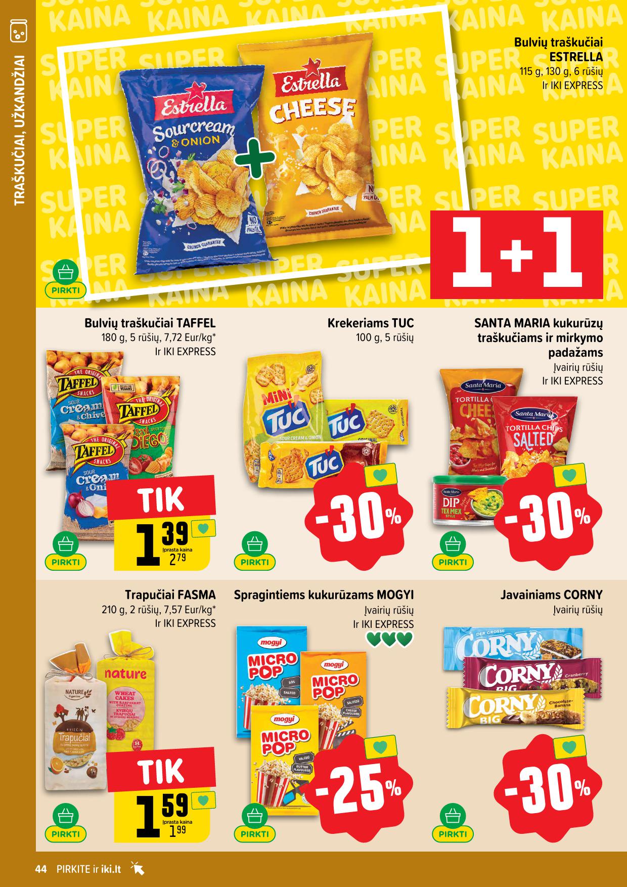 Naujausias IKI kaininis katalogas 2026.02.09 - 2026.02.15