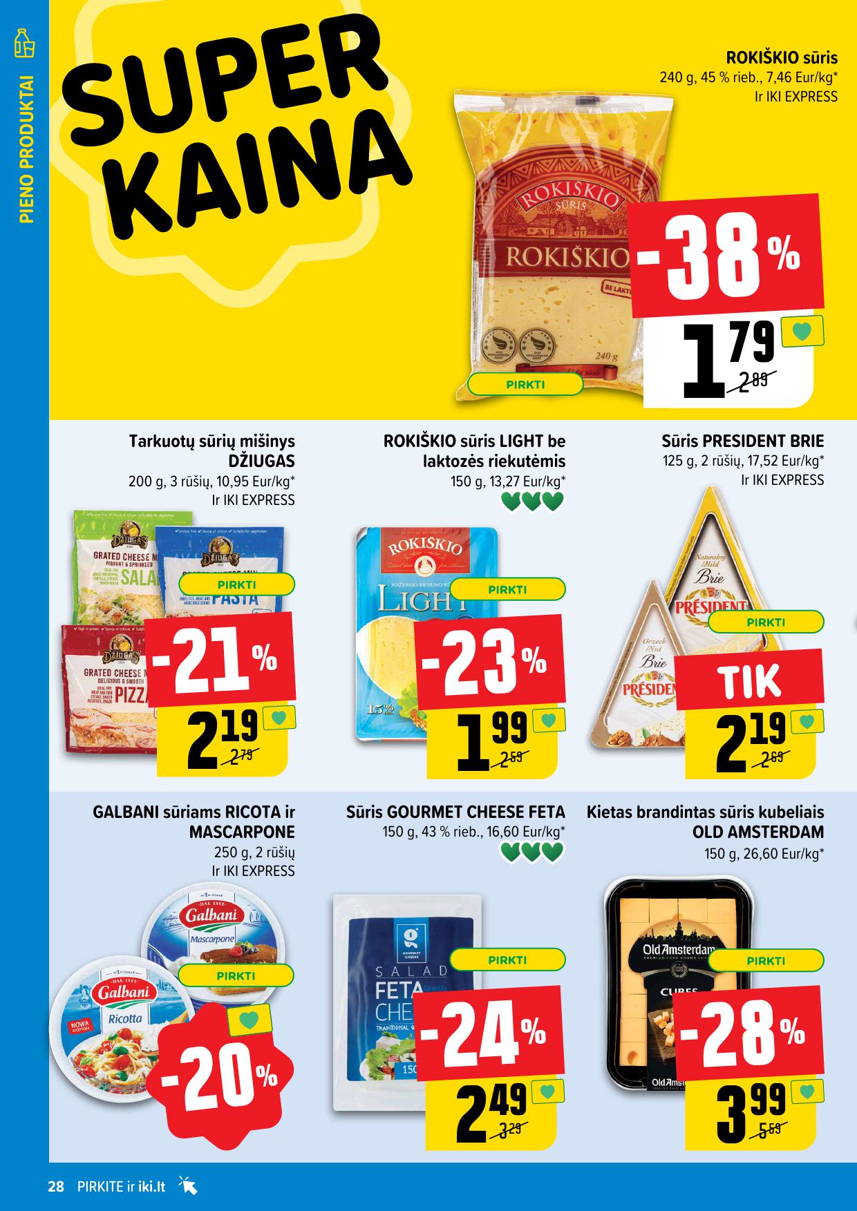 IKI SAVAITĖLĖ akcijų ir nuolaidų leidinys Nr.24 2025.06.09 - 2025.06.15