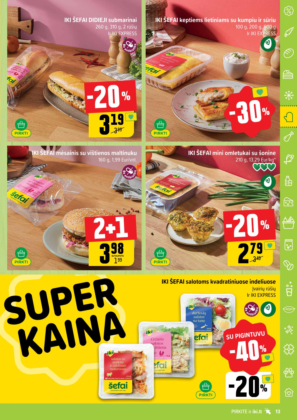 Naujausias IKI kaininis katalogas 2025.06.30 - 2025.07.06