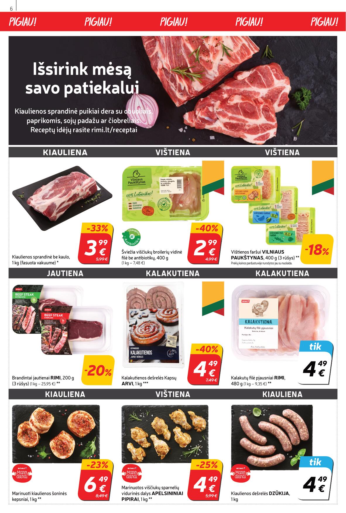 Naujausias RIMI kaininis katalogas 2023.01.10 - 2023.01.16