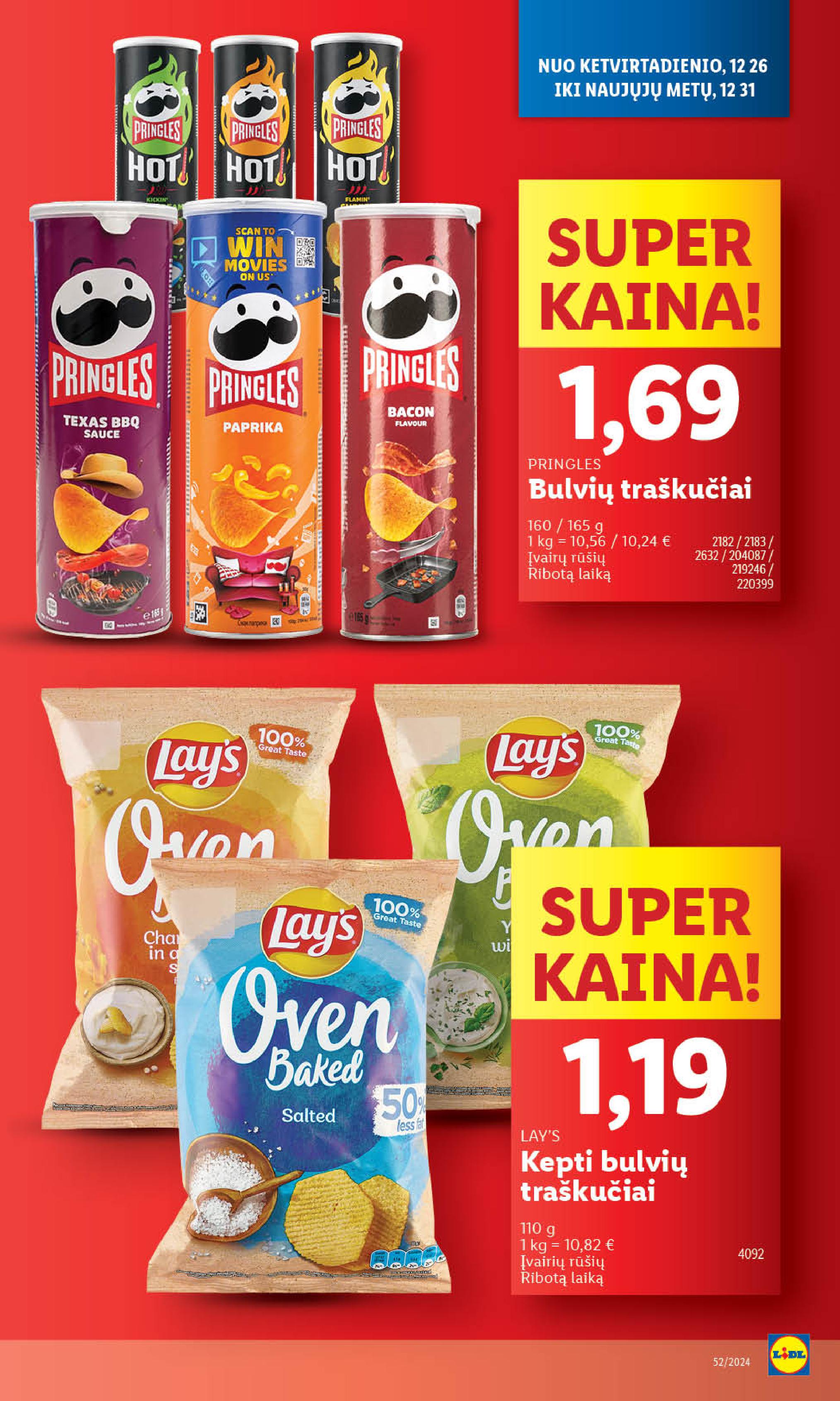 Naujausias LIDL kaininis katalogas 2024.12.26 - 2024.12.31