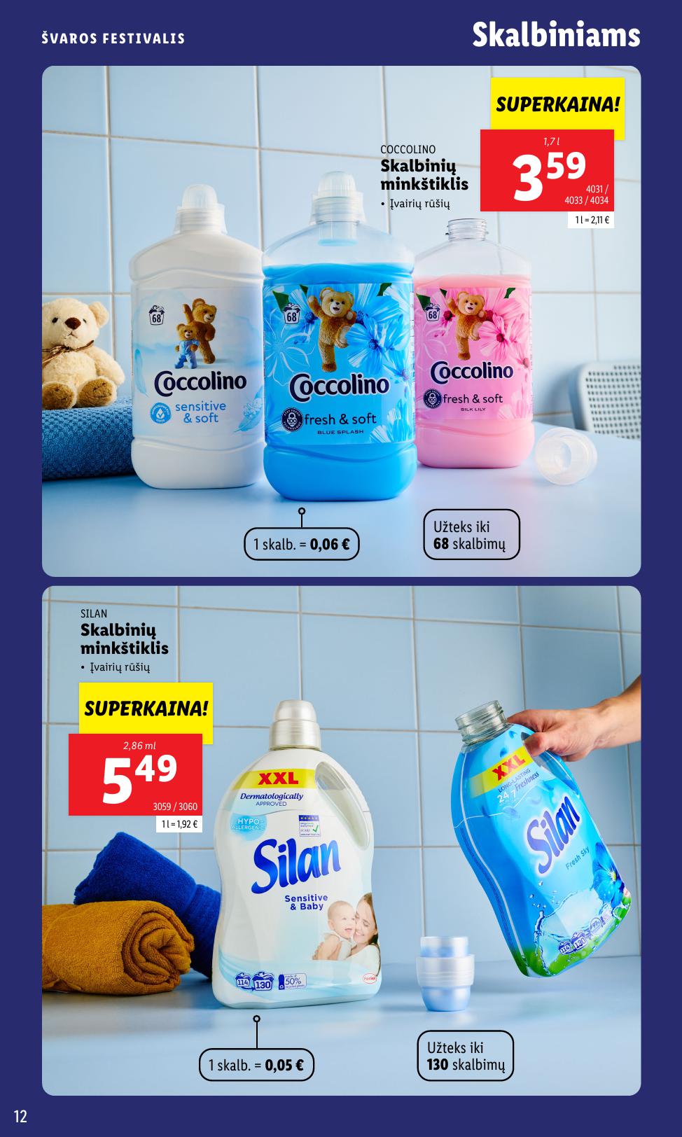 LIDL katalogas "Švaros festivalis" galioja nuo kovo 3