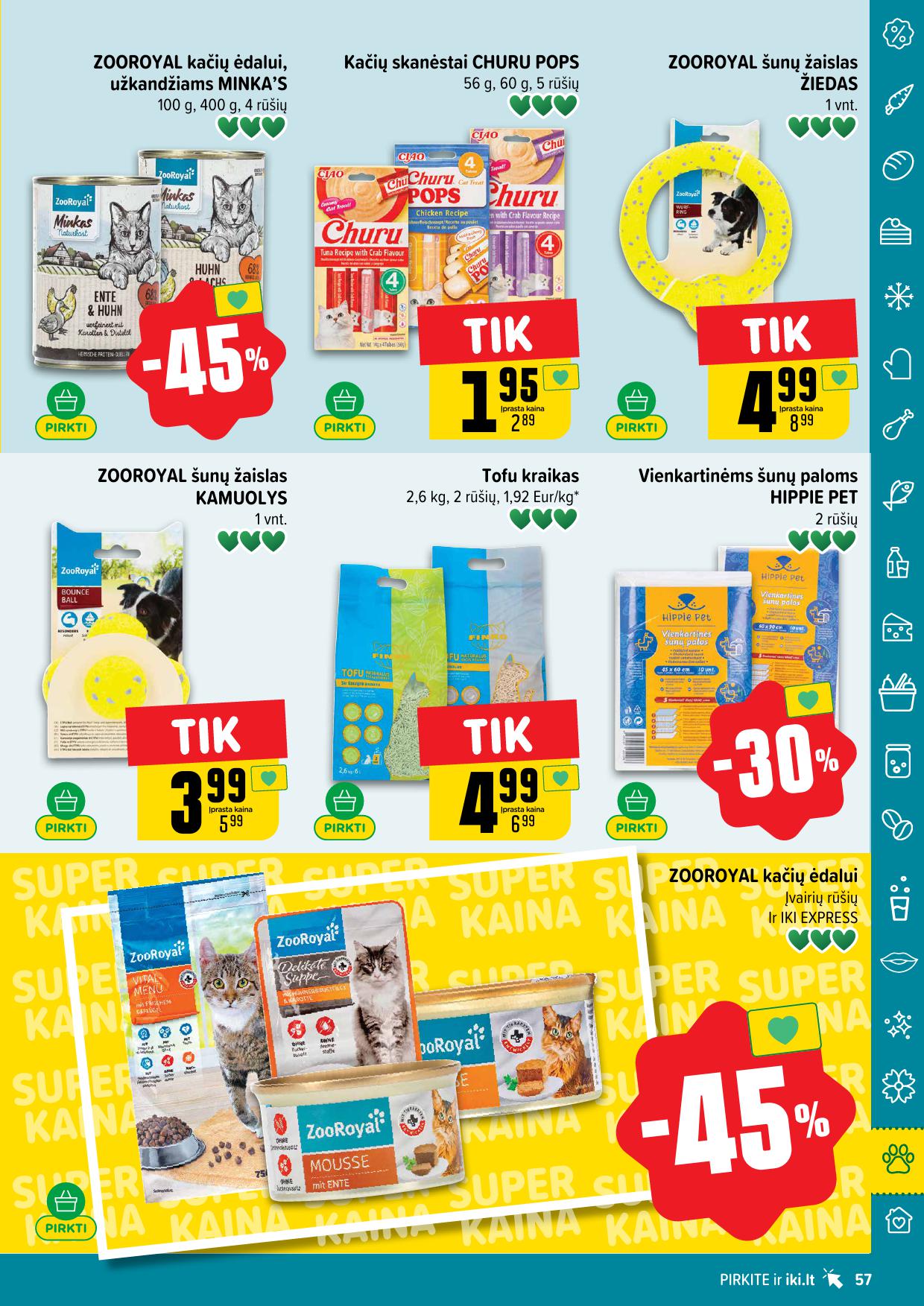 Naujausias IKI kaininis katalogas 2026.02.23 - 2026.03.01