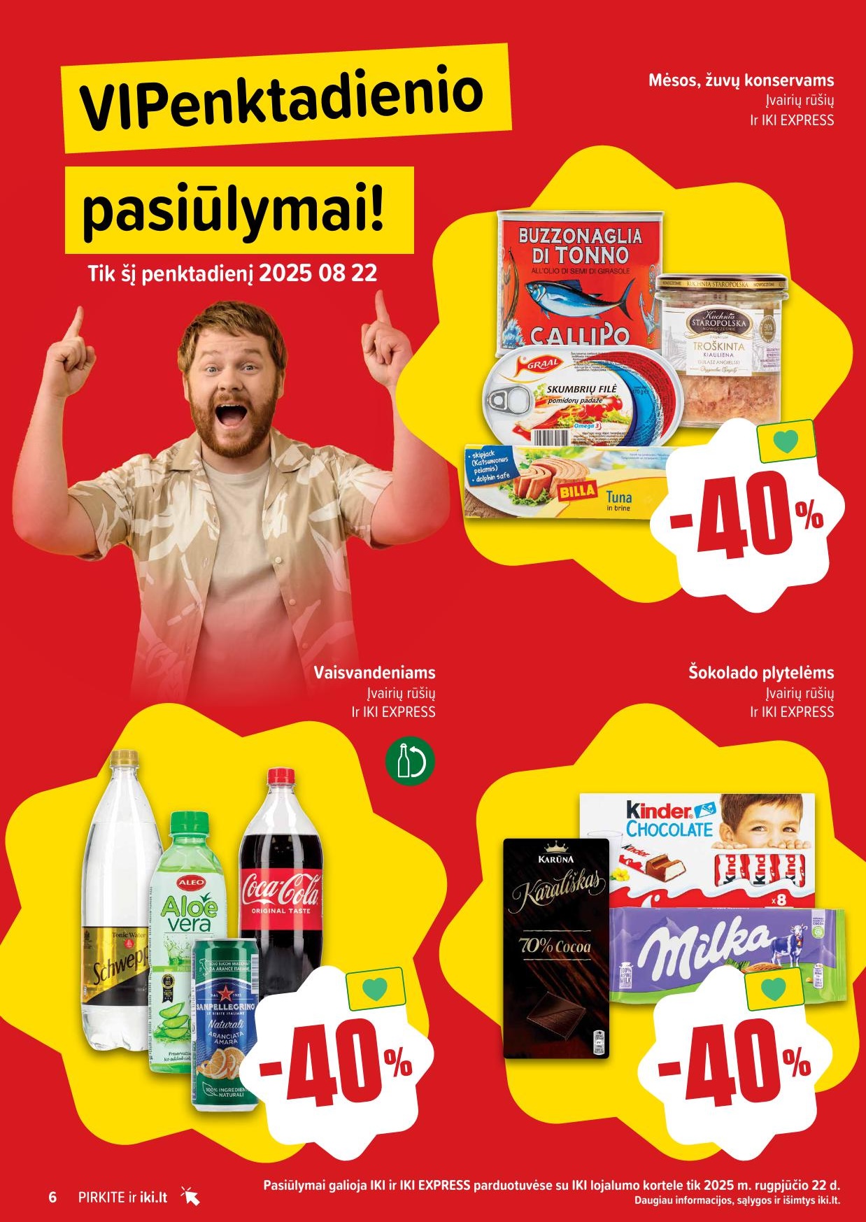 Naujausias IKI kaininis katalogas 2025.08.18 - 2025.08.24