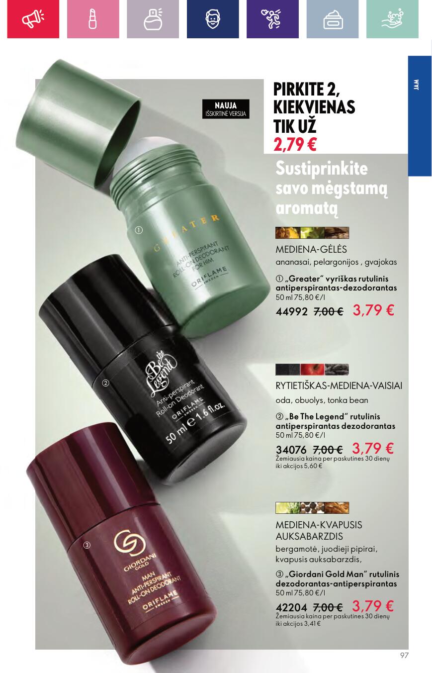 Naujas ORIFLAME katalogas galioja 2023.09.13 - 2023.10.03