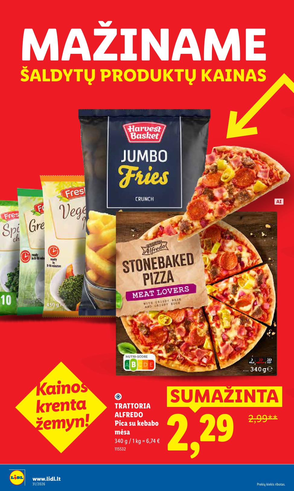 Naujausias LIDL kaininis katalogas 2026.07.27 - 2026.08.02