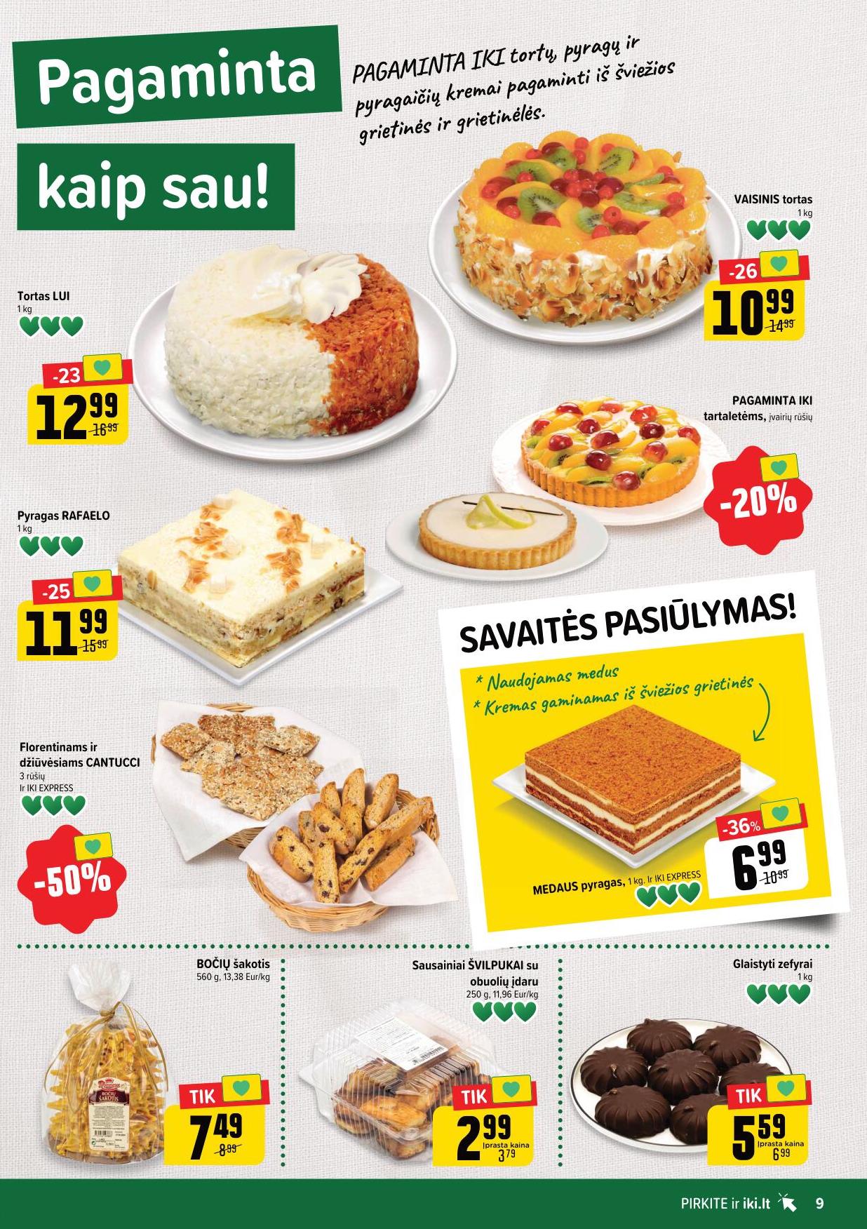Naujausias IKI kaininis katalogas 2024.01.08 - 2024.01.14