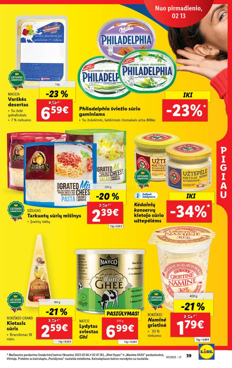 Naujausias LIDL kaininis katalogas 2023.02.13 - 2023.02.19 