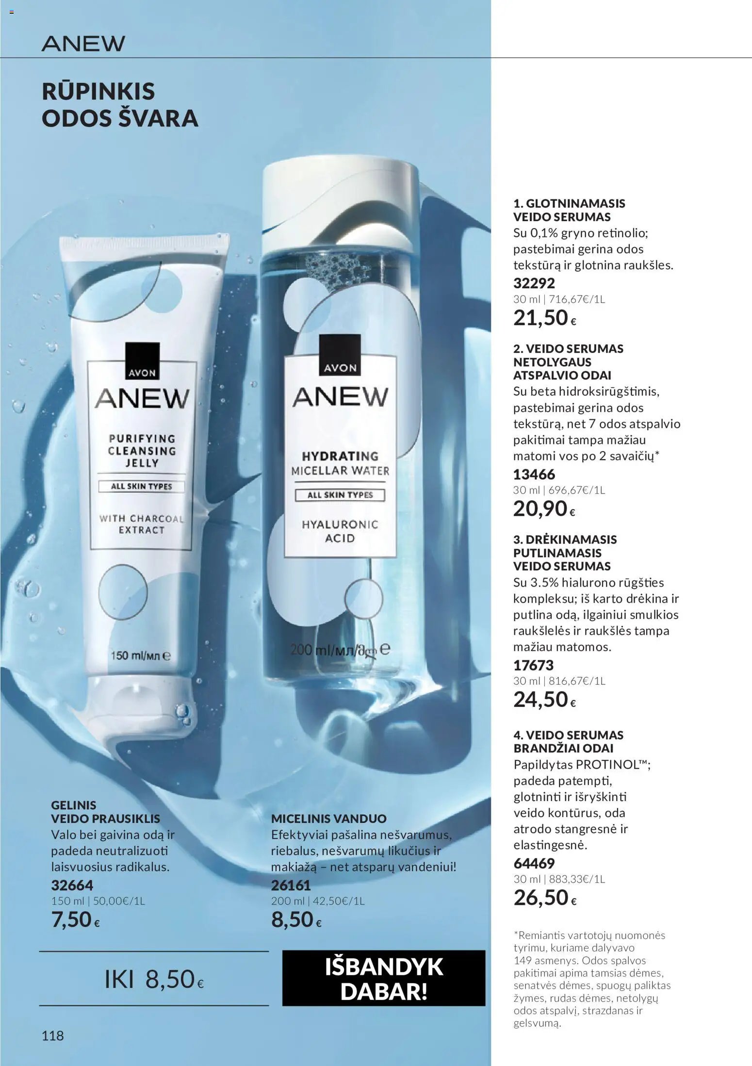 Naujas AVON katalogas galioja 2026.10.01 - 2026.10.31