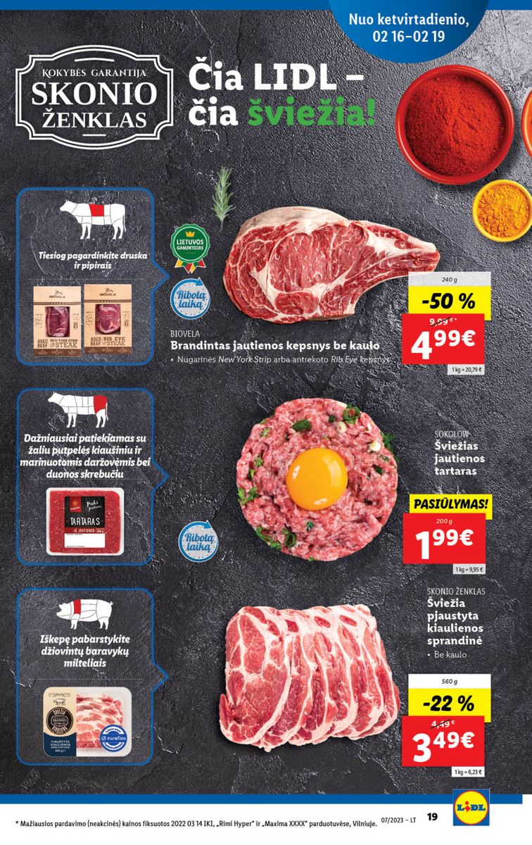 Naujausias LIDL kaininis katalogas 2023.02.13 - 2023.02.19 