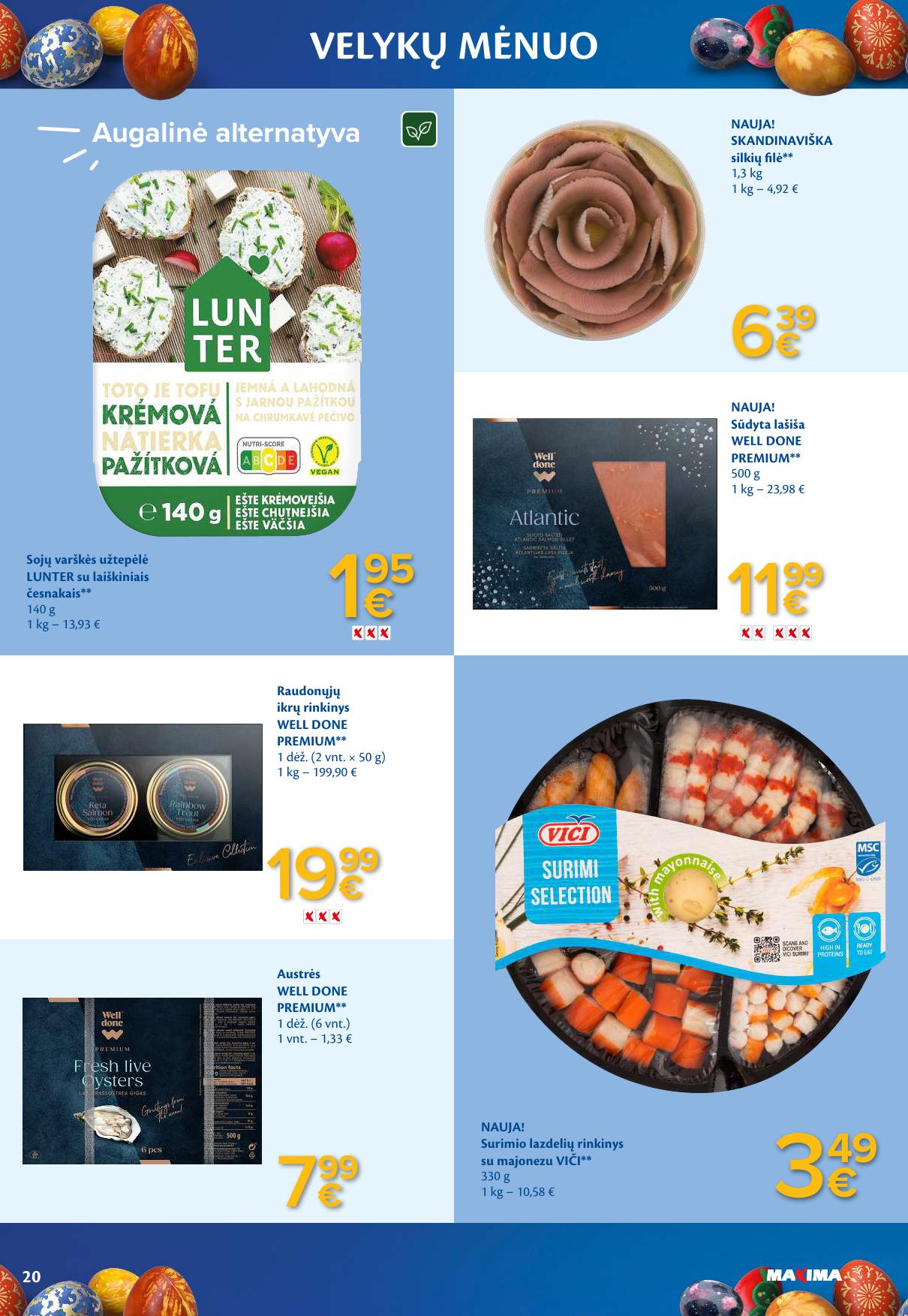 MAXIMA katalogas "VELYKŲ MĖNUO" 2026.03.03 - 2026.04.06