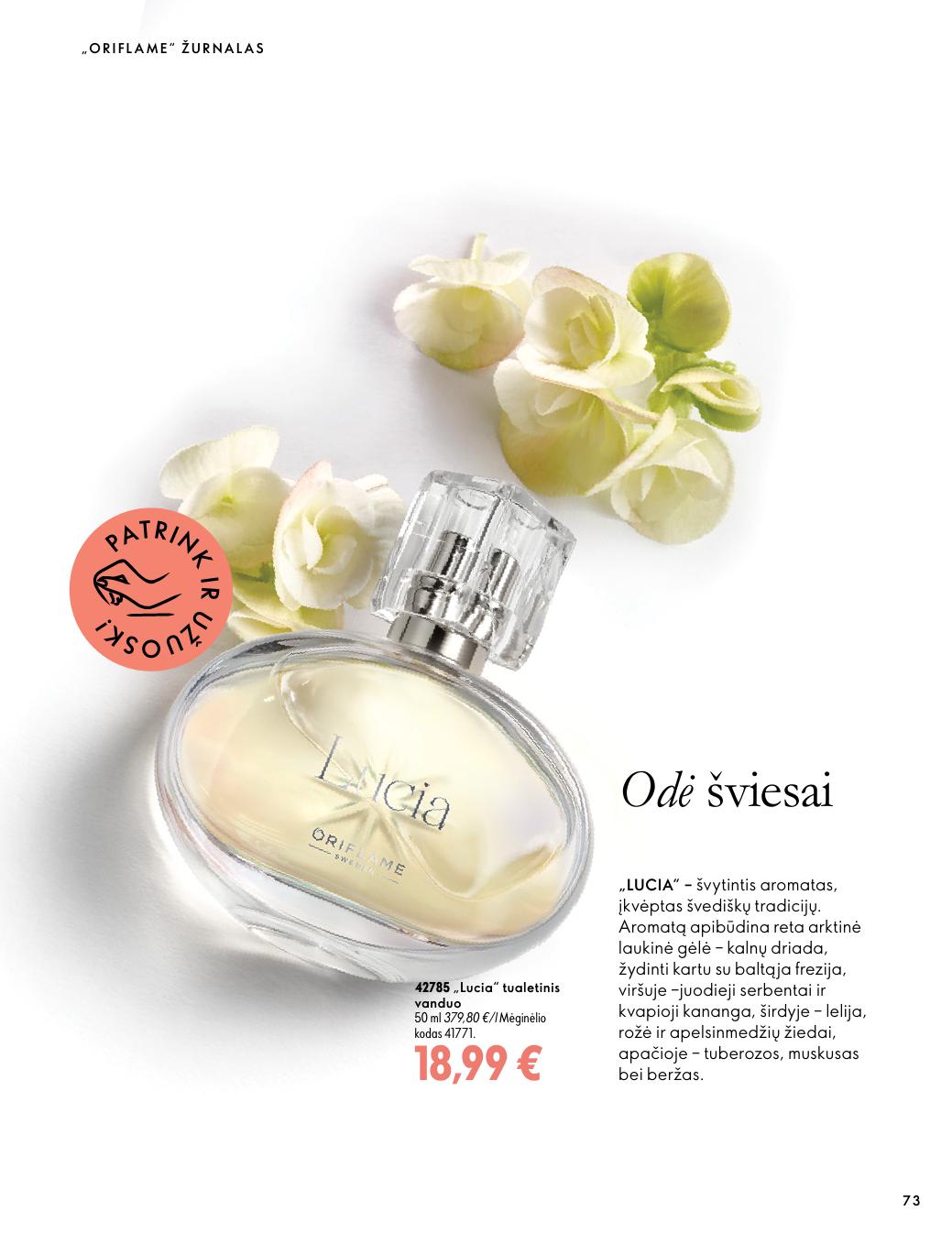 Naujas ORIFLAME katalogas galioja 2026.10.07 - 2026.11.17