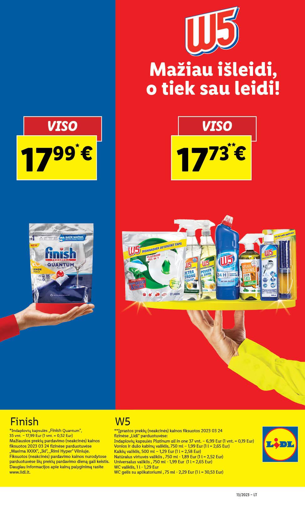 Naujausias LIDL kaininis katalogas 2023.03.16 - 2023.04.02