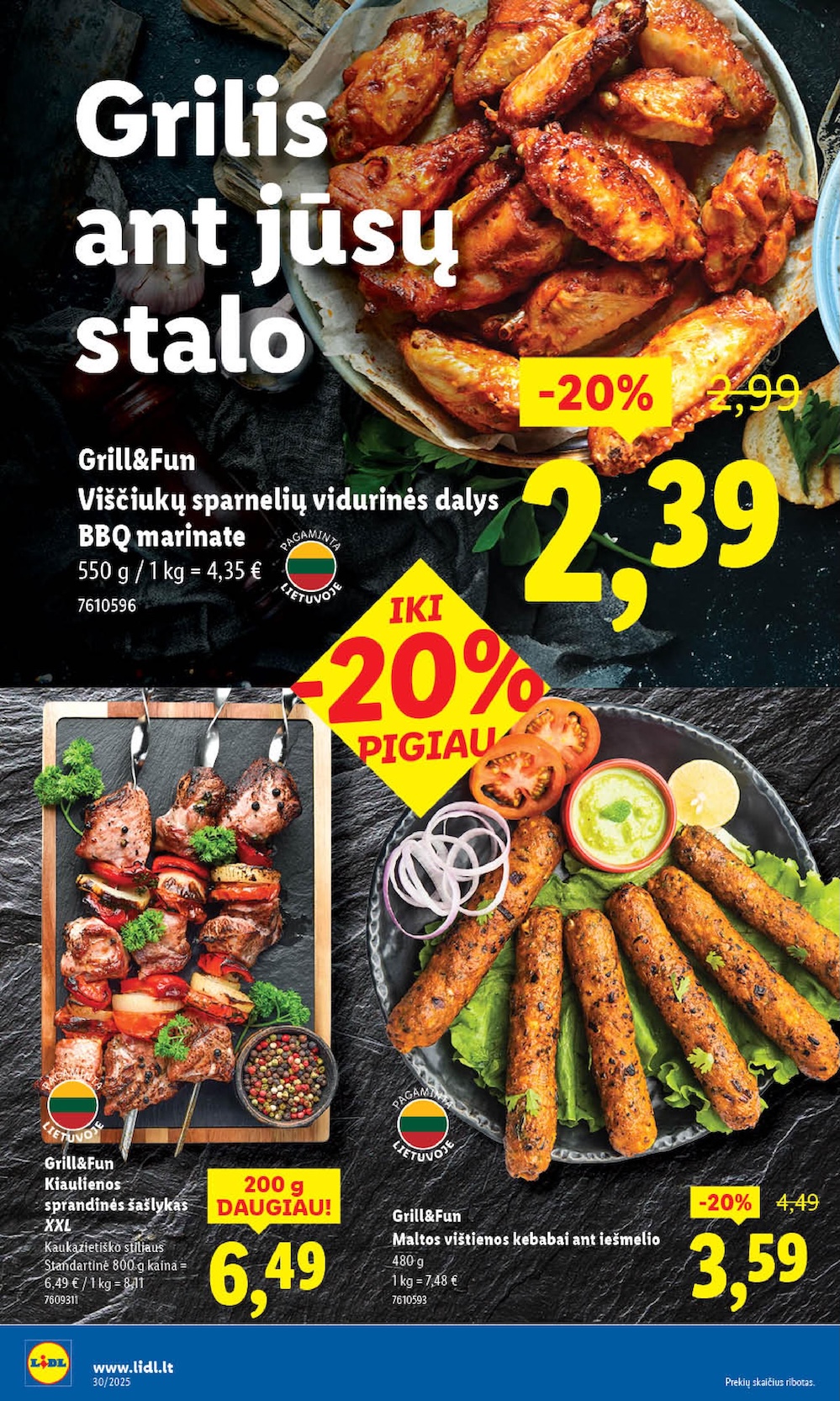 Naujausias LIDL kaininis katalogas 2025.07.21 - 2025.07.27