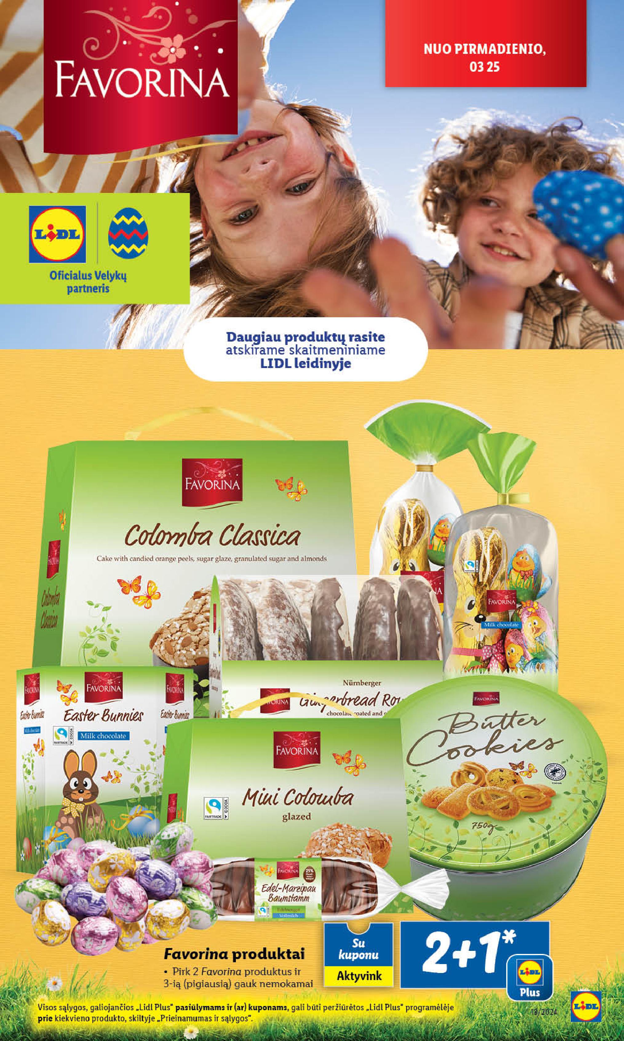 Naujausias LIDL kaininis katalogas 2024.03.25 - 2024.03.30