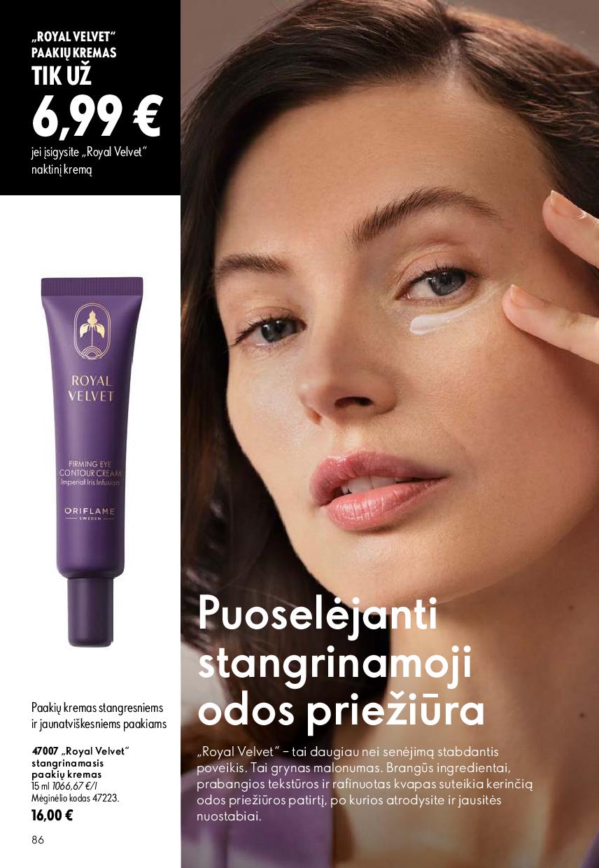 Naujas ORIFLAME  katalogas galioja 2026.08.26 - 2026.09.15