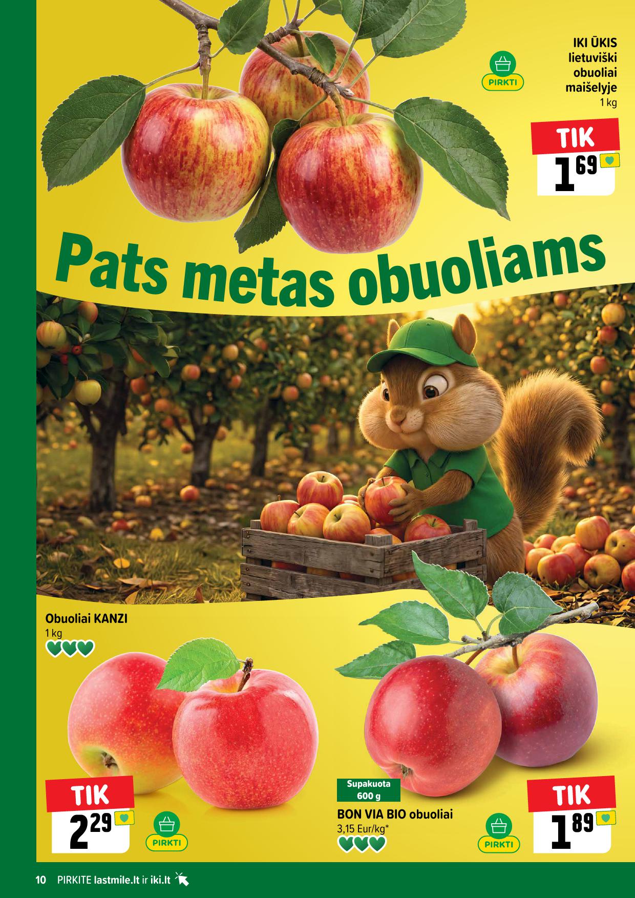 Naujausias IKI kaininis katalogas 2026.09.14 - 2026.09.20