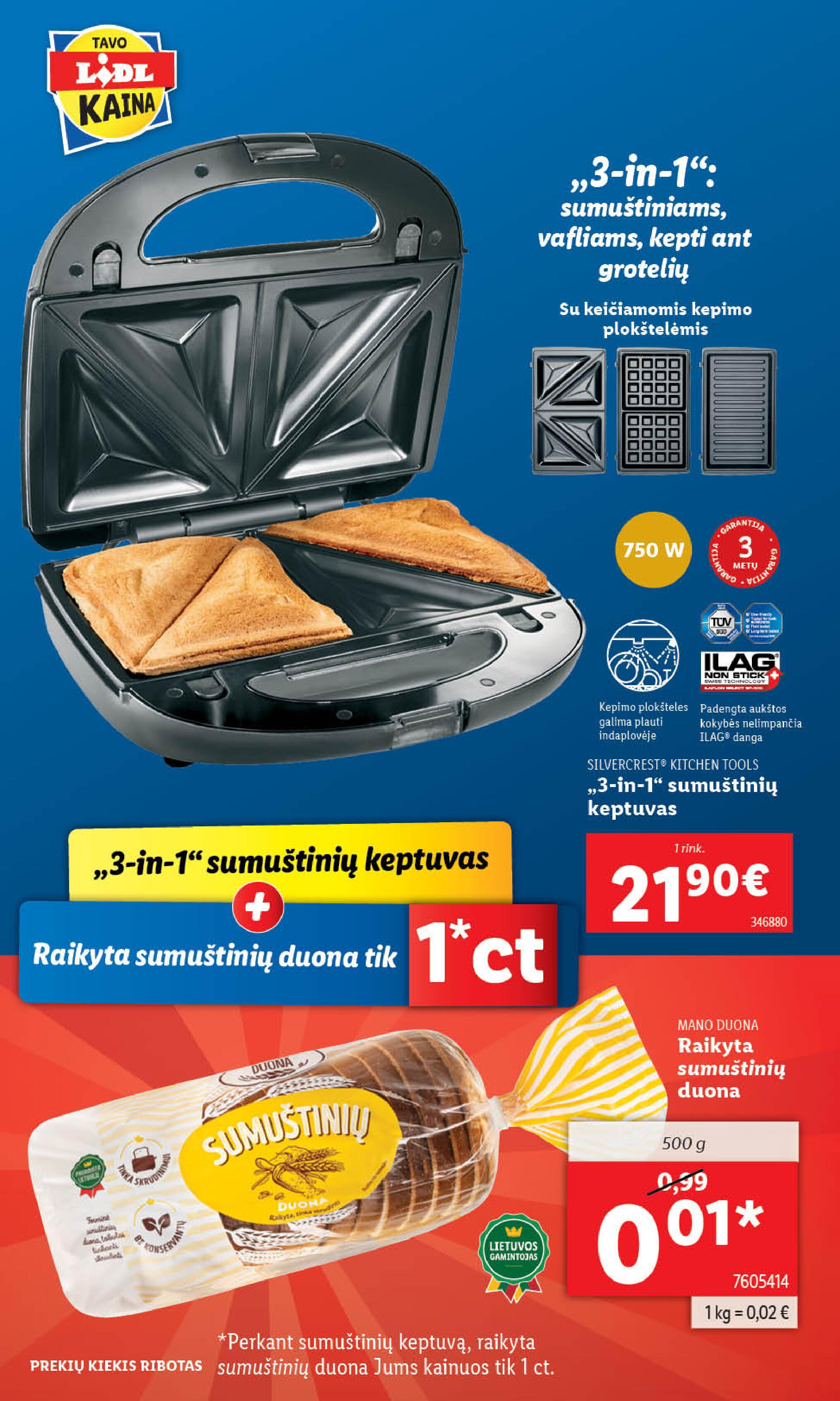 Naujausias LIDL kaininis katalogas 2024.01.22 - 2024.01.28