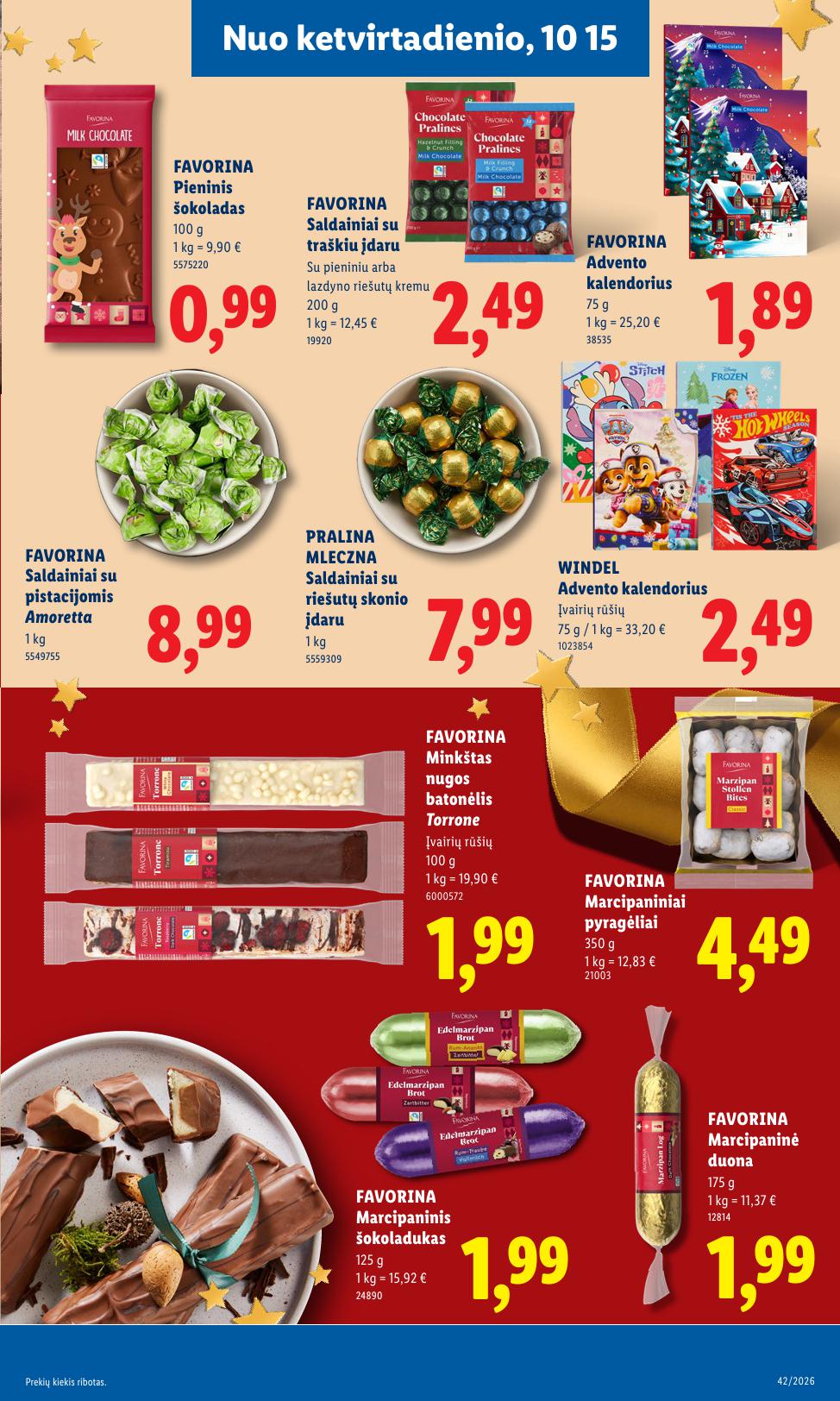 Naujausias LIDL kaininis katalogas 2026.10.12 - 2026.10.18
