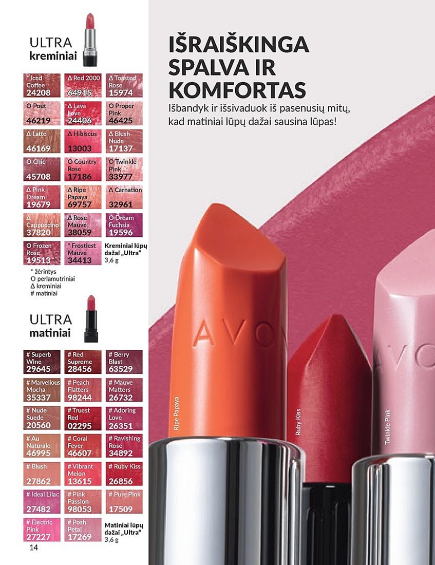 AVON katalogas galioja 2023.09.01 - 2023.09.30