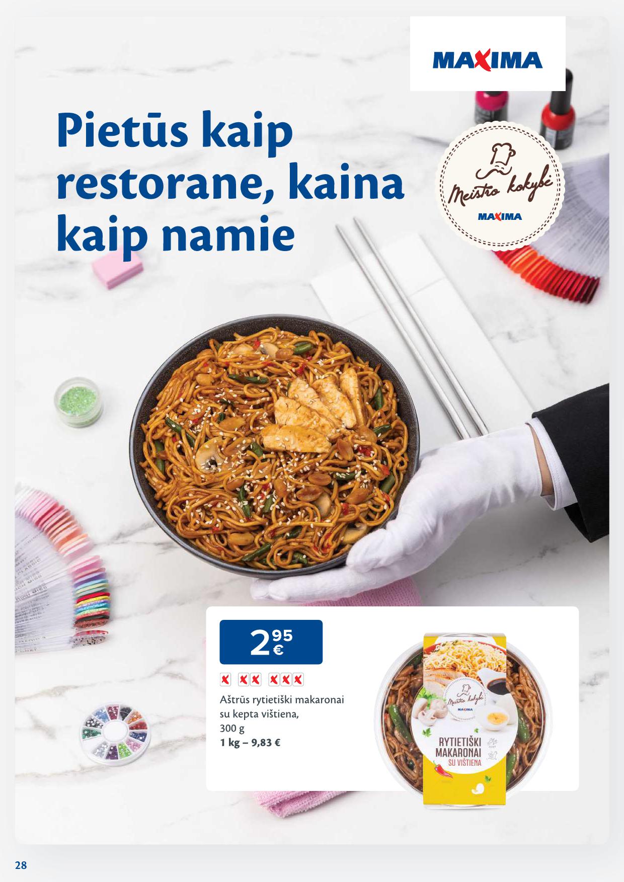 MAXIMA akcijų ir nuolaidų leidinys Nr.6 2025.02.04 - 2025.02.10