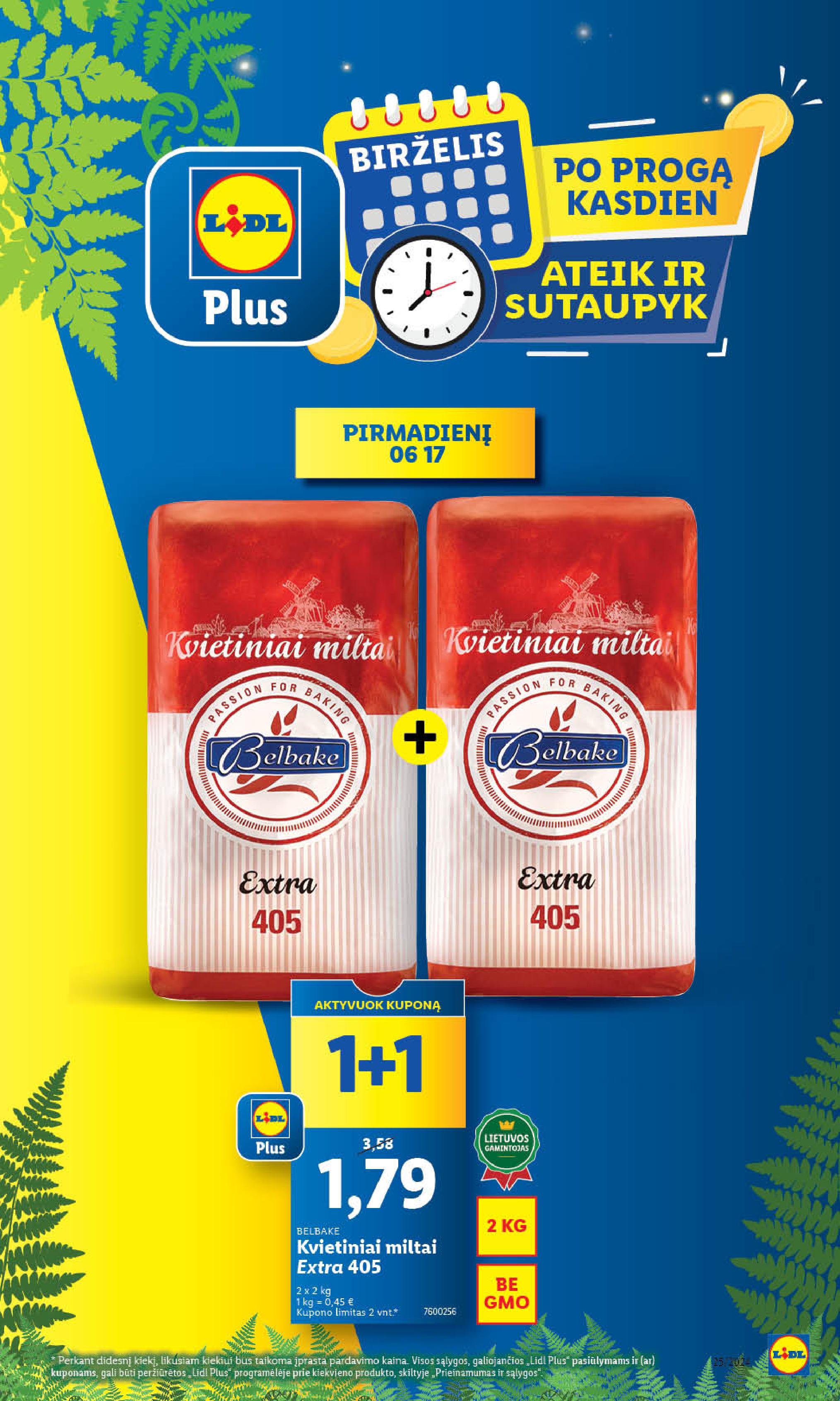 Naujausias LIDL kaininis katalogas 2024.06.17 - 2024.06.23