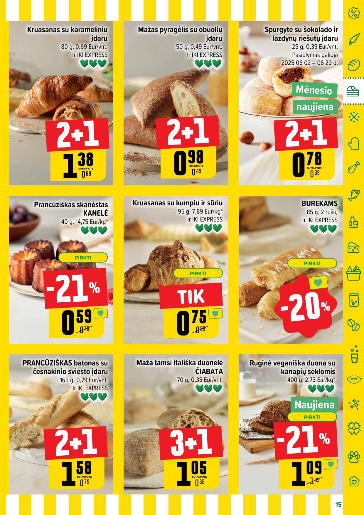 IKI SAVAITĖLĖ akcijų ir nuolaidų leidinys Nr.24 2025.06.09 - 2025.06.15