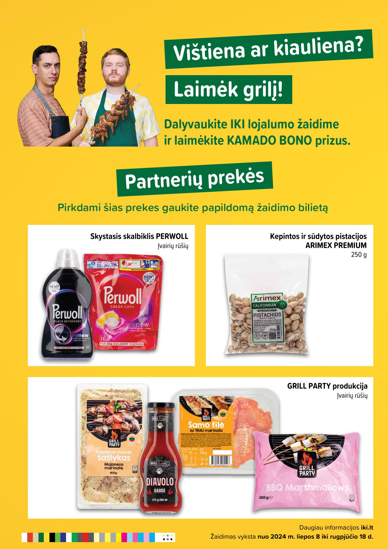 Naujausias IKI kaininis katalogas 2024.07.08 - 2024.07.14