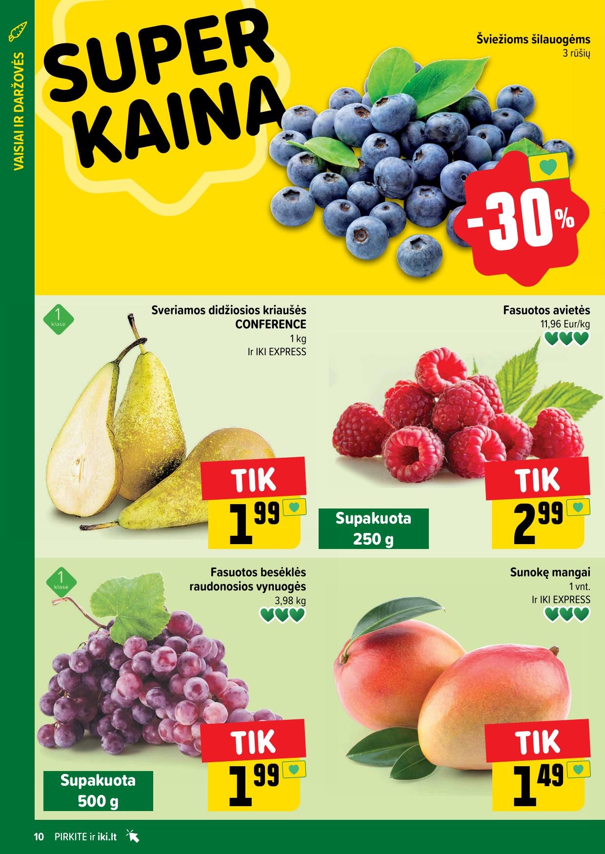 Naujausias IKI kaininis katalogas 2024.07.01 - 2024.07.07