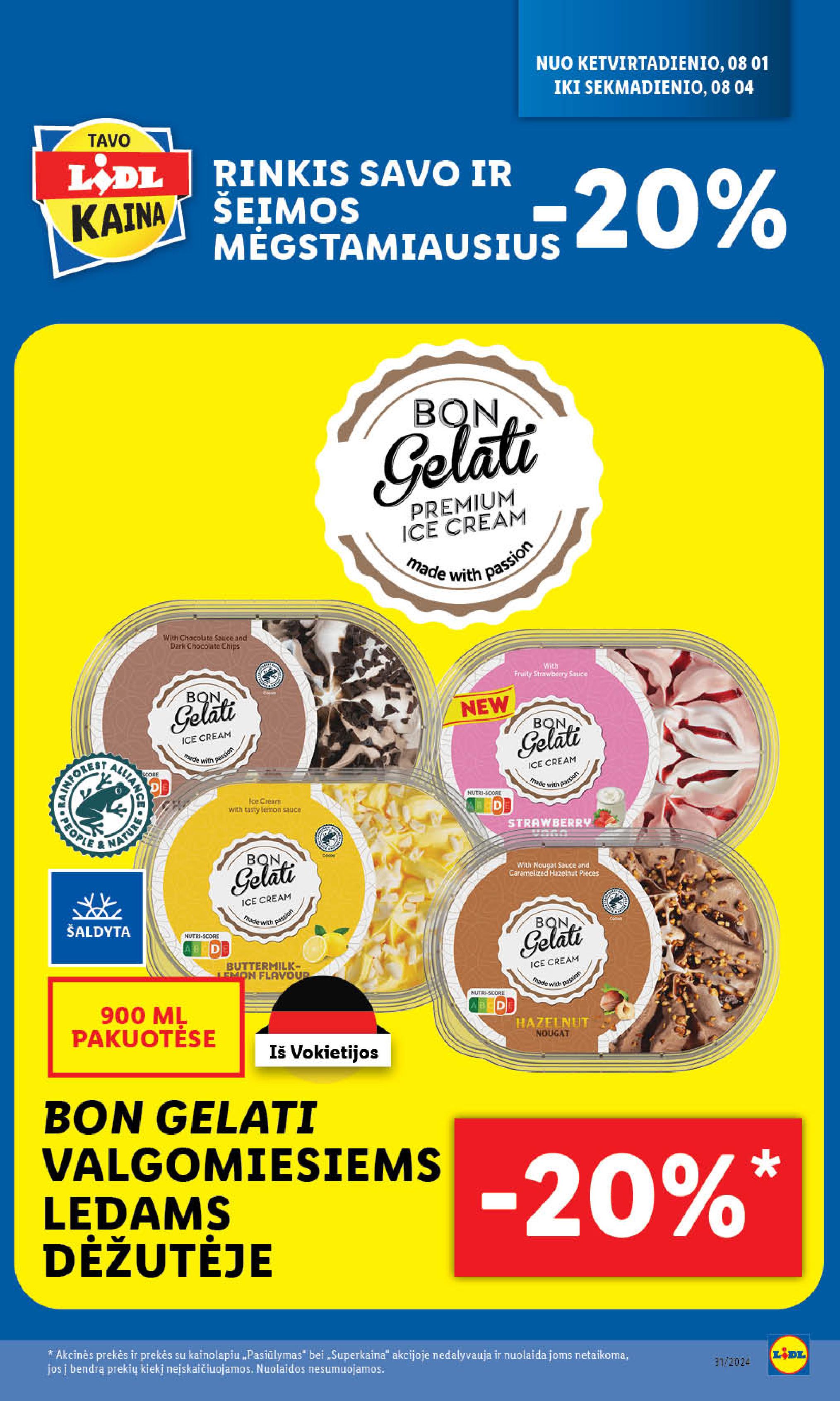 Naujausias LIDL kaininis katalogas 2024.07.29 - 2024.08.04