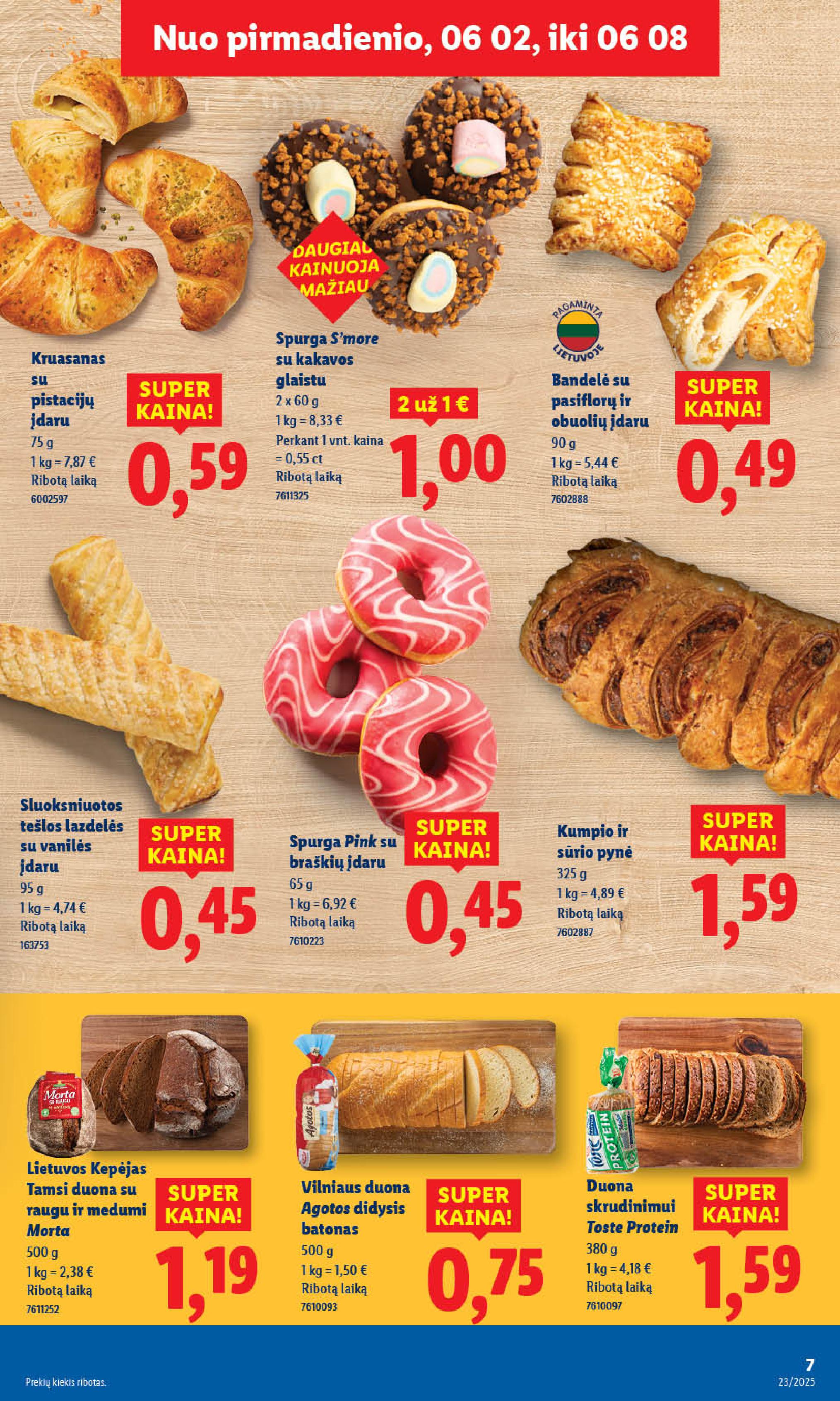 Naujausias LIDL kaininis katalogas 2025.06.02 - 2025.06.08