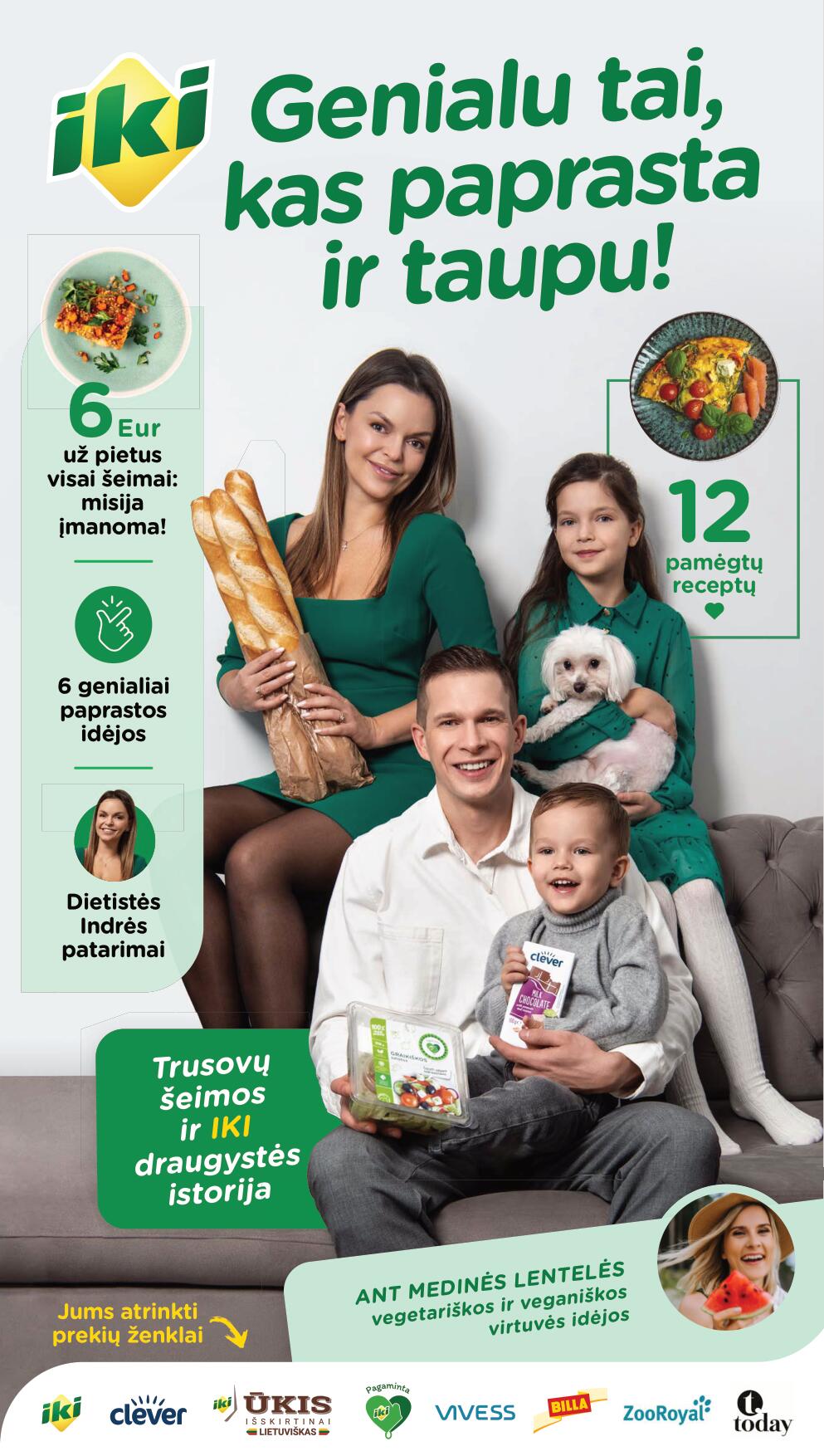 IKI kainų katalogas "Genialu tai, kas paprasta ir taupu!"