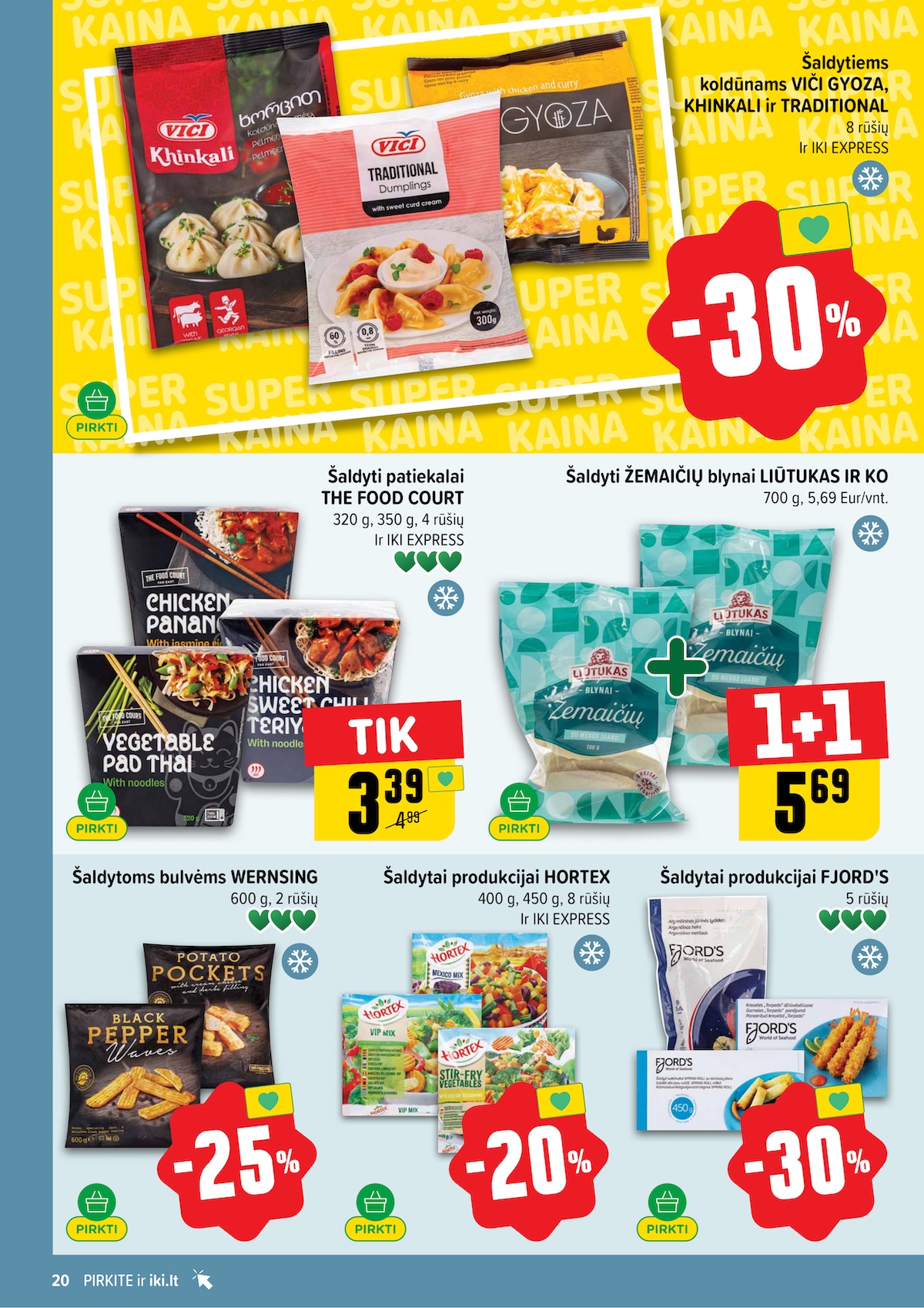 IKI SAVAITĖLĖ akcijų ir nuolaidų leidinys Nr.17 2026.04.20 - 2026.04.26