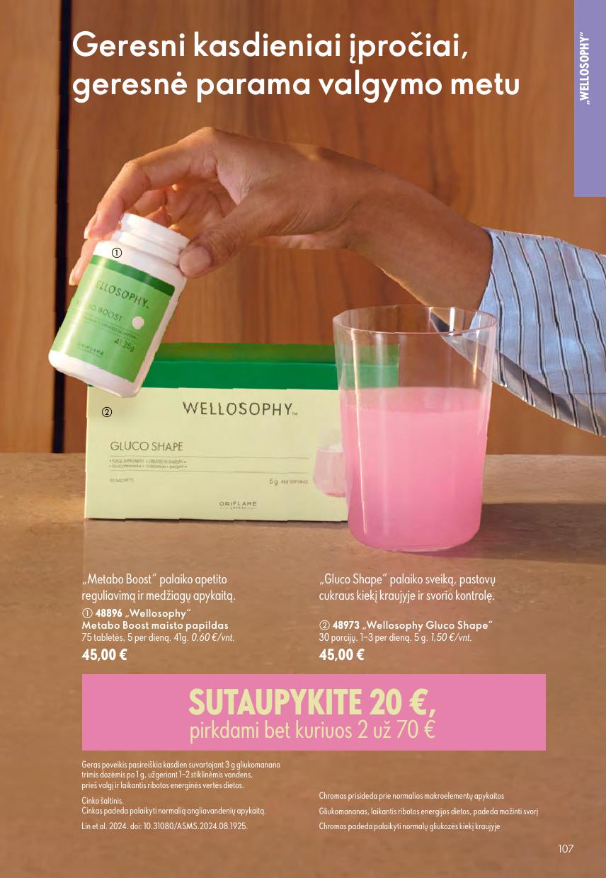 Naujas ORIFLAME  katalogas galioja 2026.08.05 - 2026.08.25