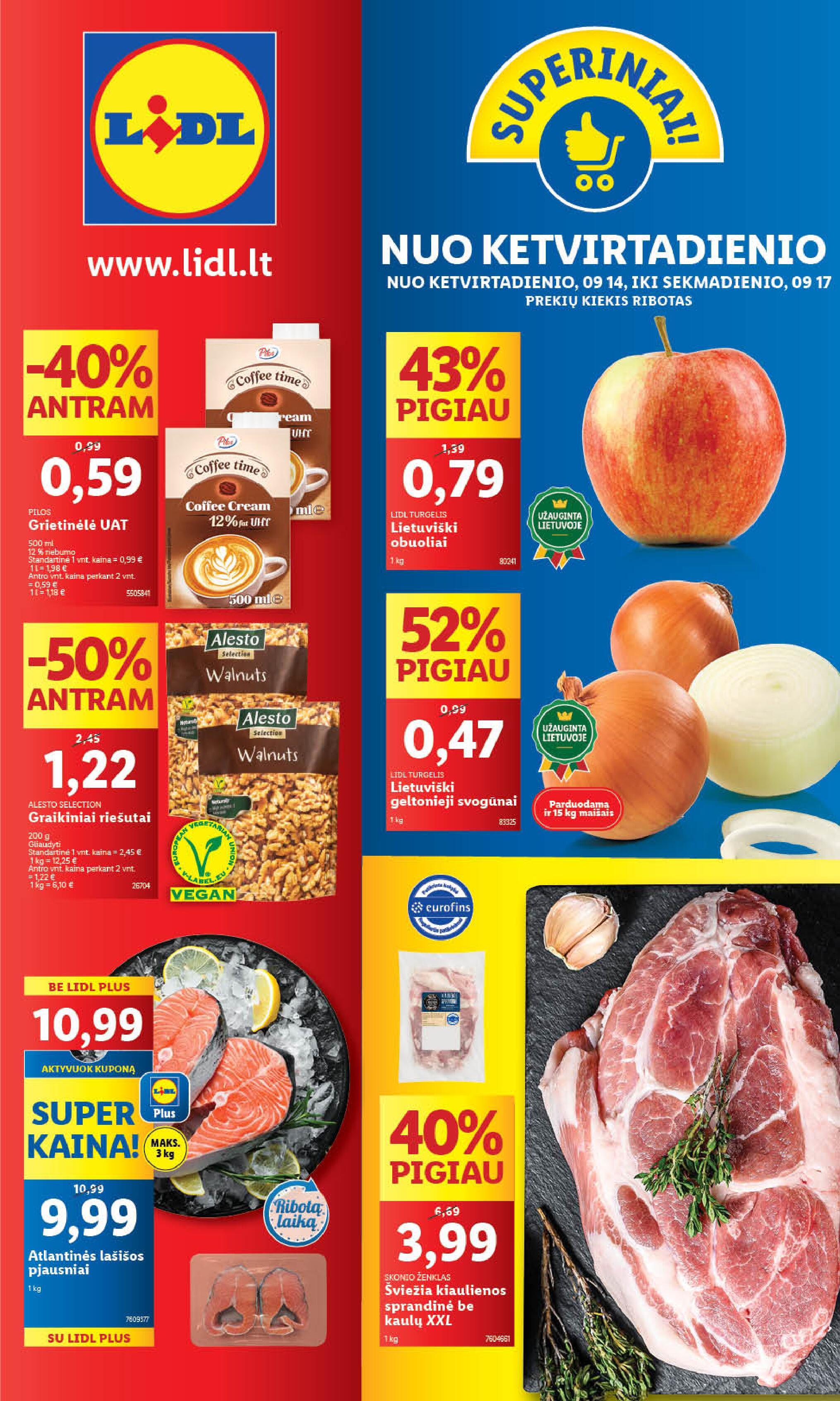 Naujausias LIDL kaininis katalogas 2023.09.11 - 2023.09.17