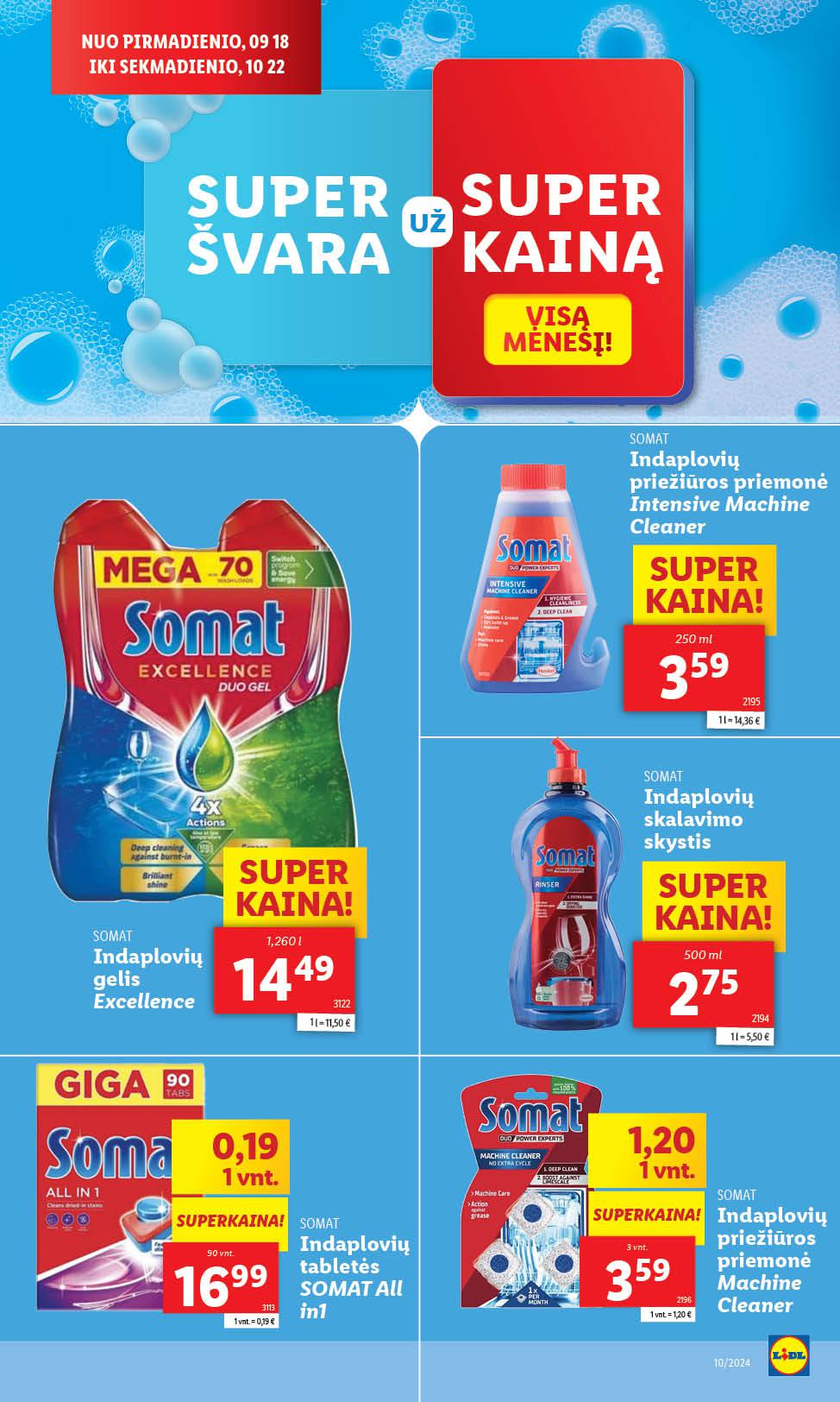 Naujausias LIDL kaininis katalogas 2024.03.04 - 2024.03.10