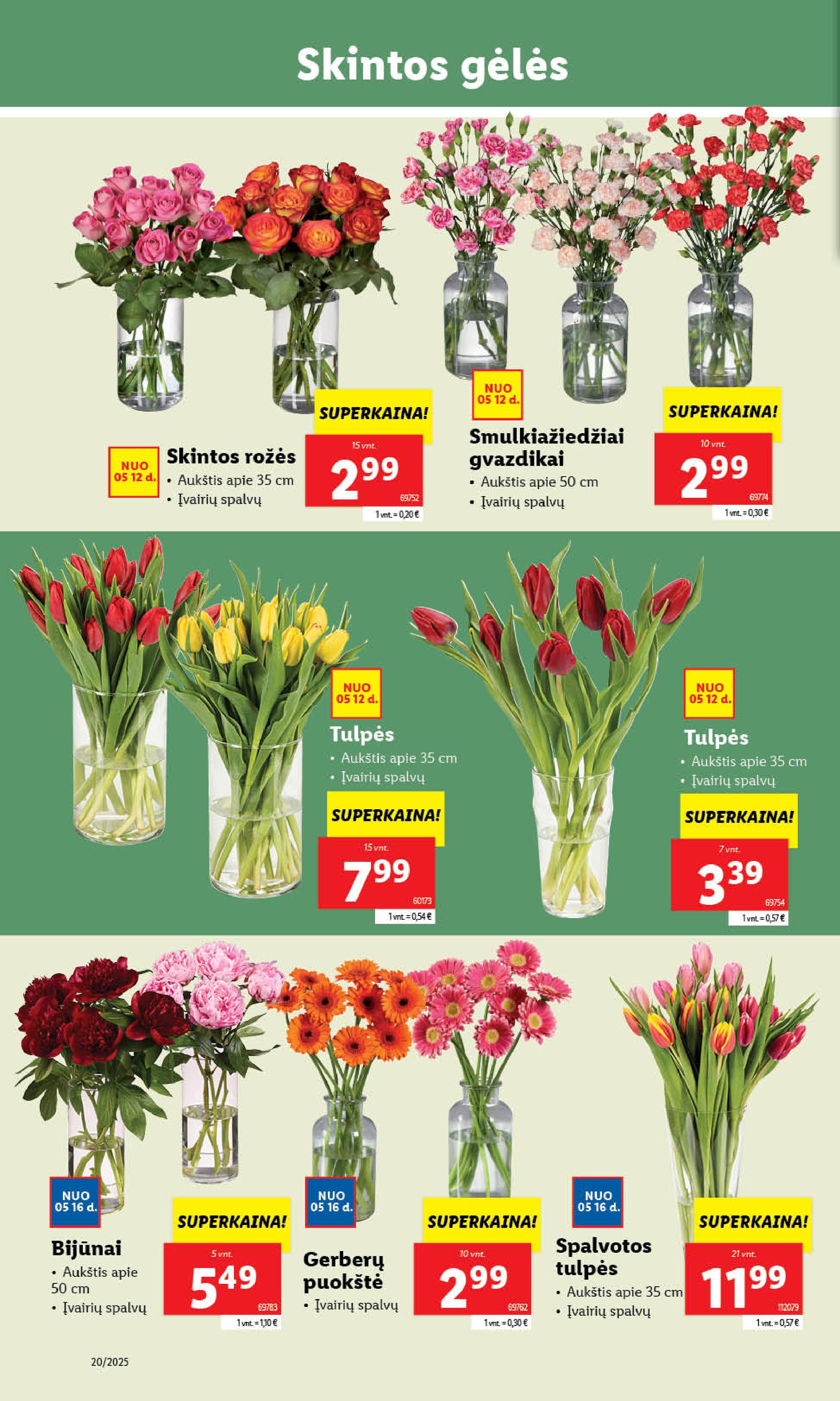 Naujausias LIDL kaininis katalogas 2025.05.12 - 2025.05.18