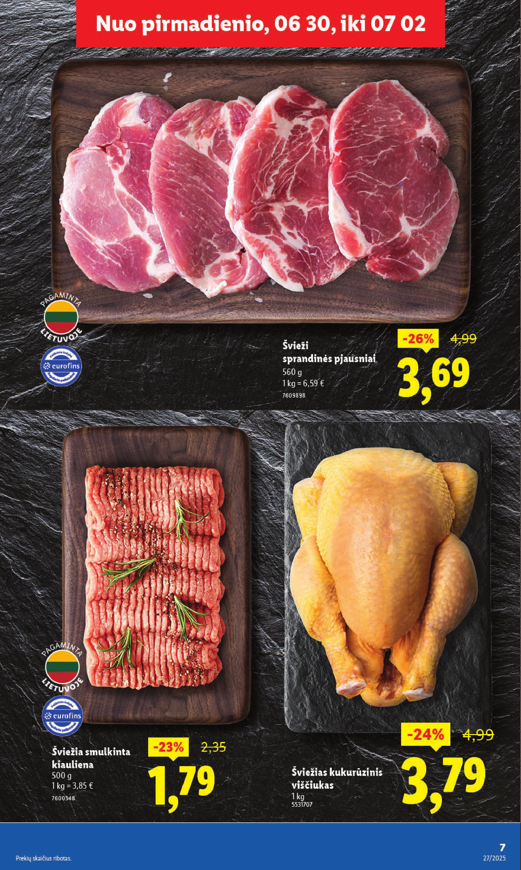 Naujausias LIDL kaininis katalogas 2025.06.30 - 2025.07.06